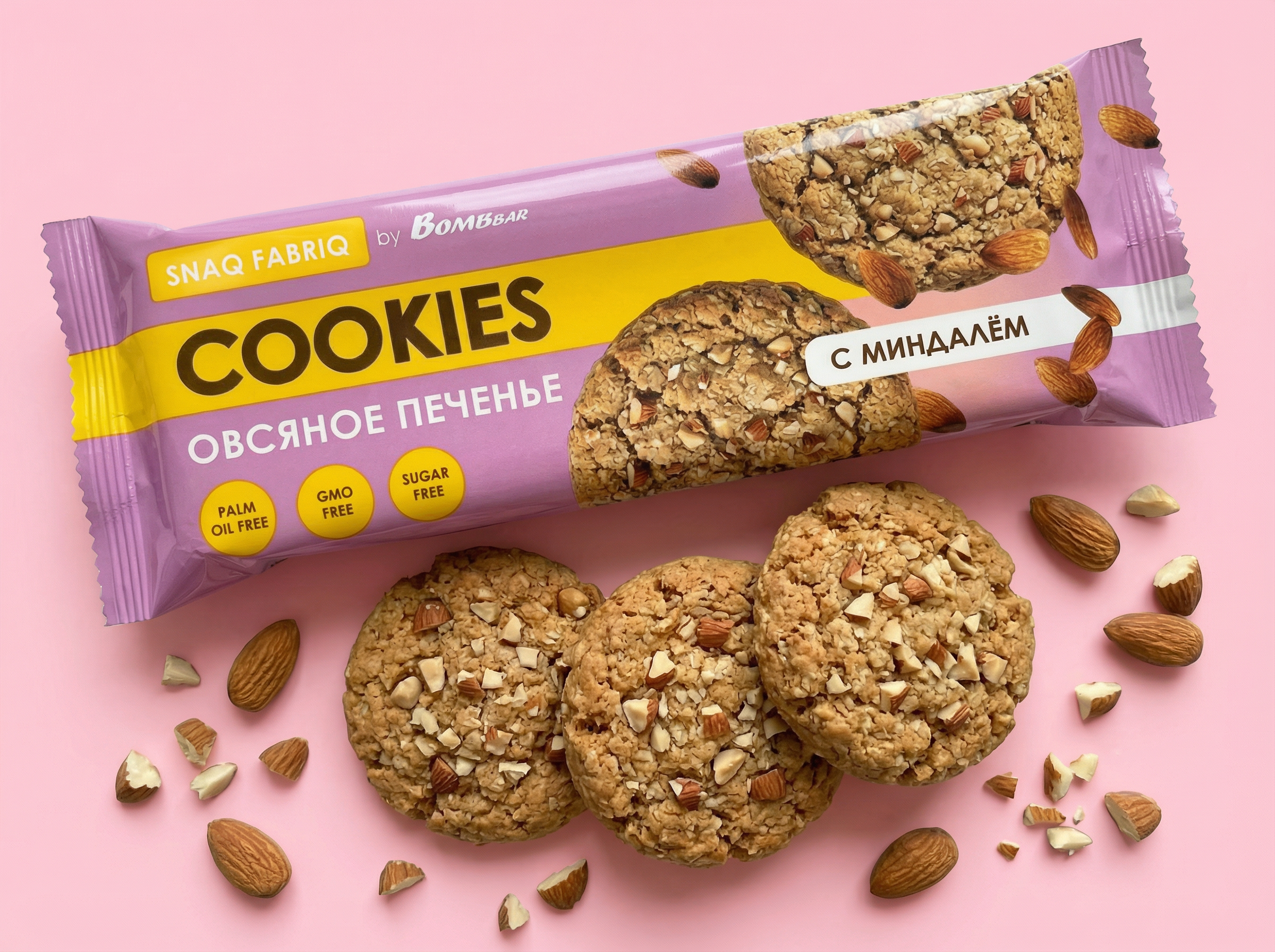 Дизайн упаковки овсяного печенья Bombbar — Изображение №3 — Брендинг, Графика на Dprofile