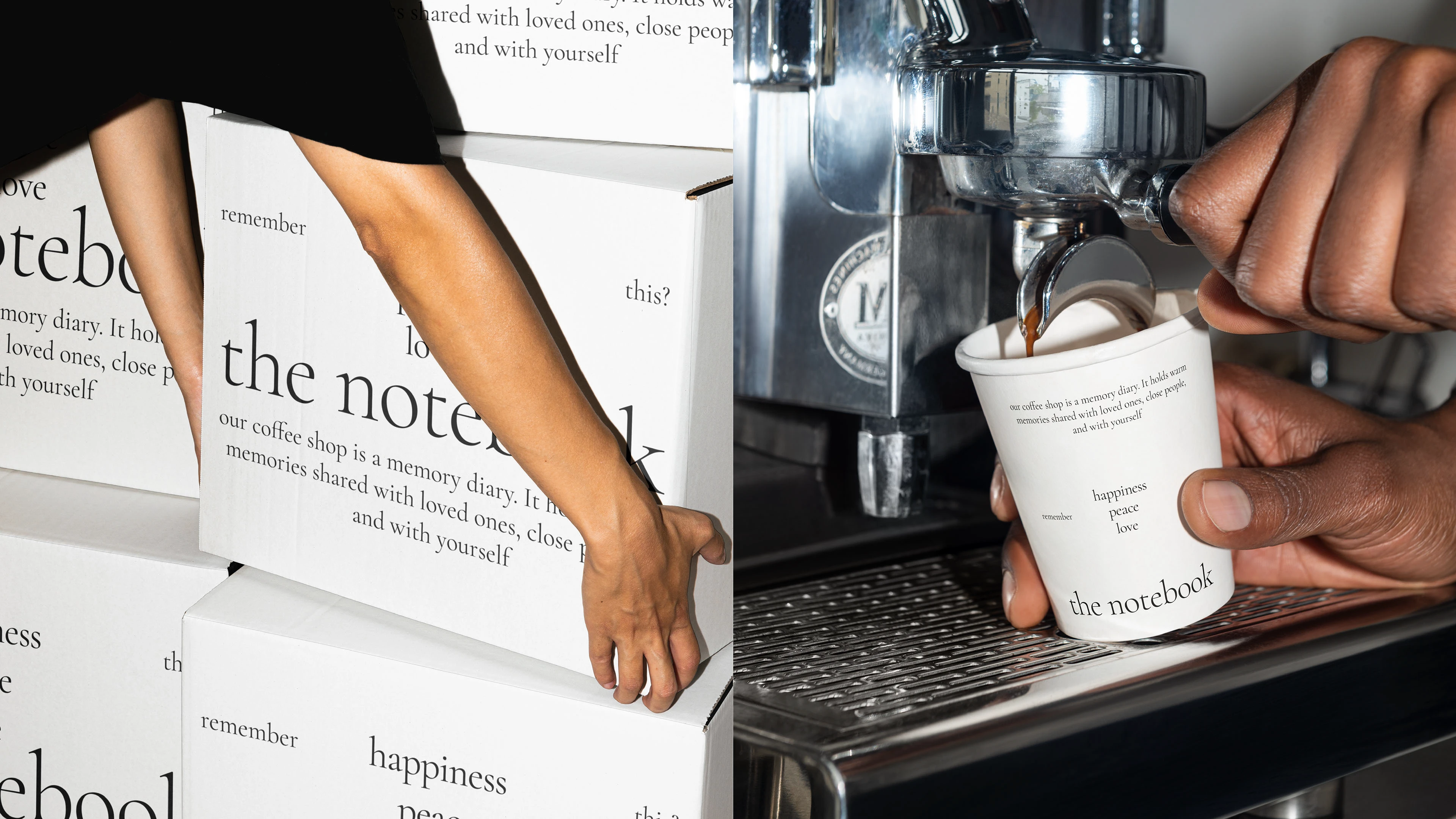 Кофейня the notebook | логотип | фирменный стиль — Изображение №6 — Брендинг на Dprofile