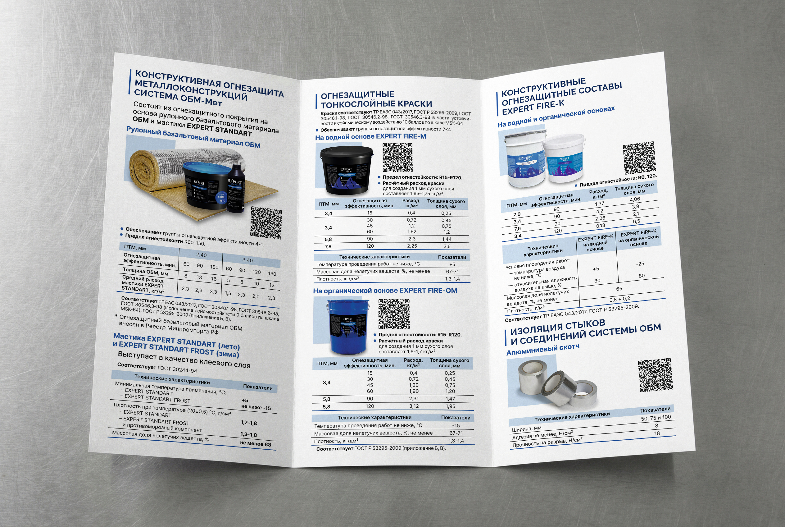 Буклет «Огнезащита металлоконструкций» — Изображение №8 — Графика на Dprofile