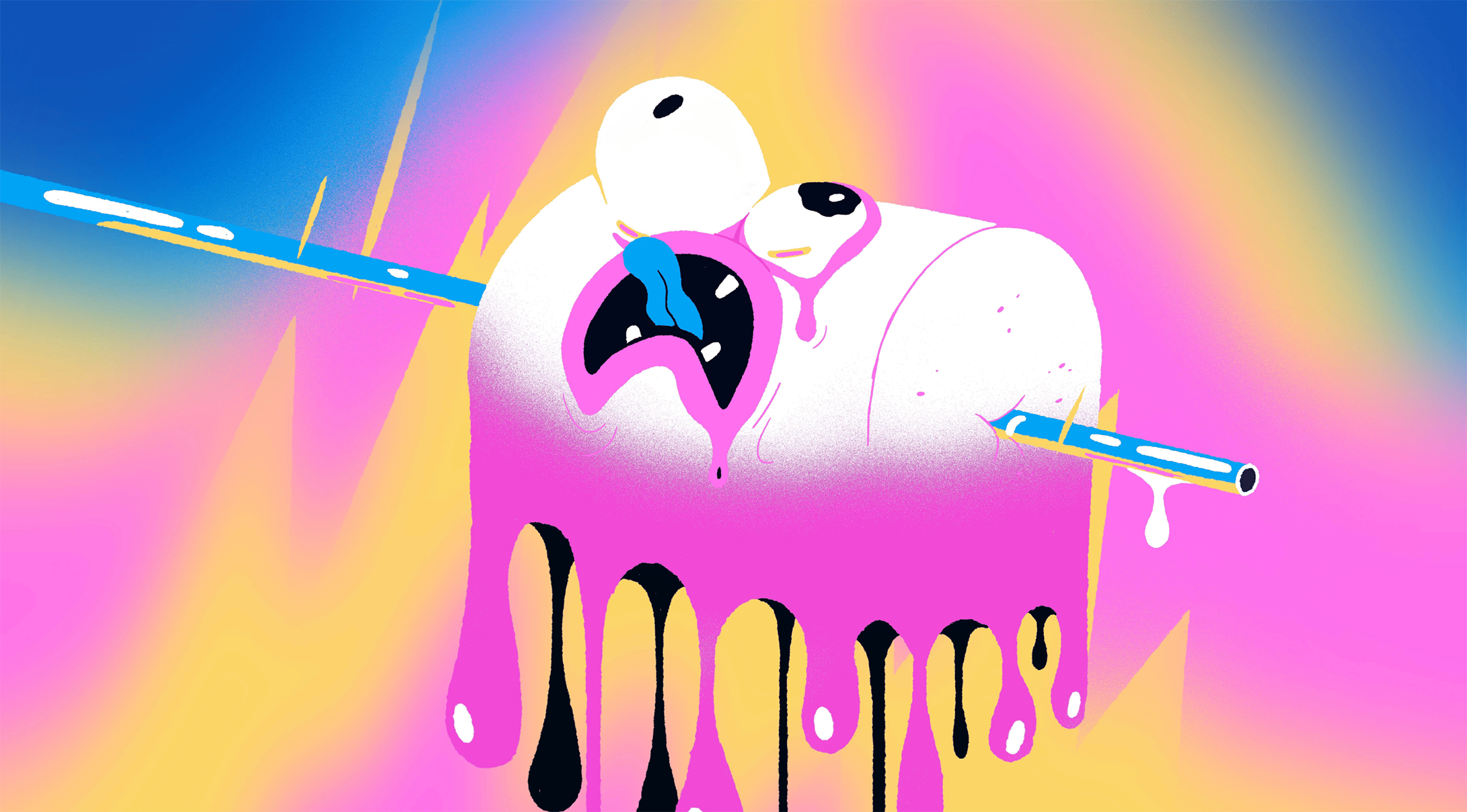 Безумная маршмеллоу — Изображение №7 — Иллюстрация, Анимация на Dprofile