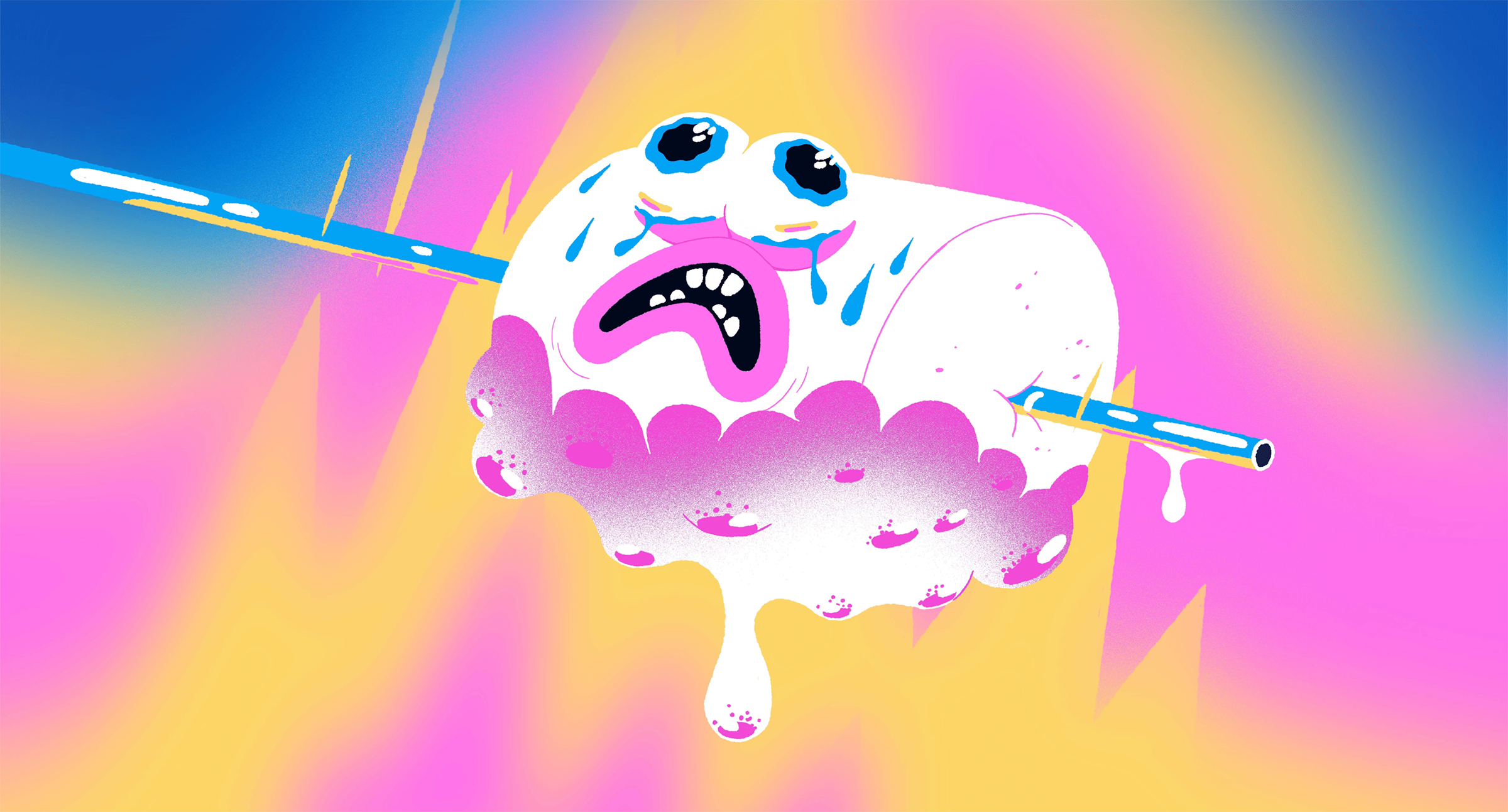 Безумная маршмеллоу — Изображение №6 — Иллюстрация, Анимация на Dprofile