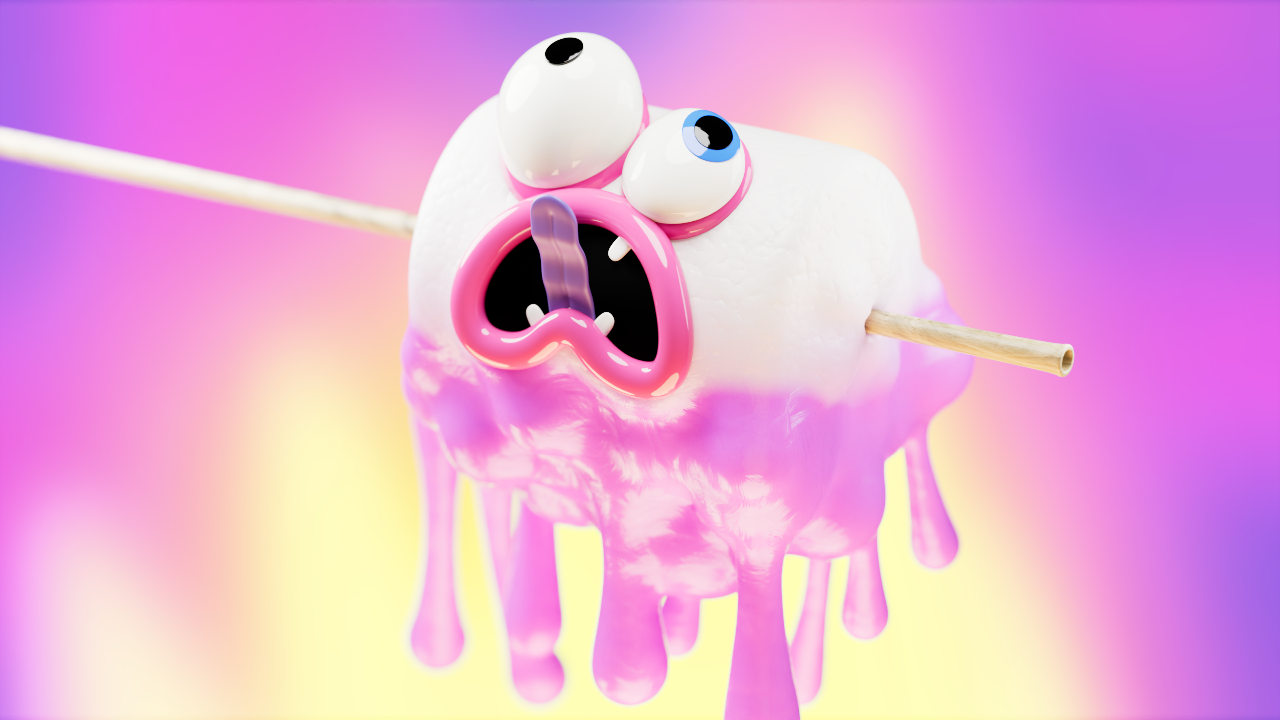 Безумная маршмеллоу — Изображение №4 — Иллюстрация, Анимация на Dprofile
