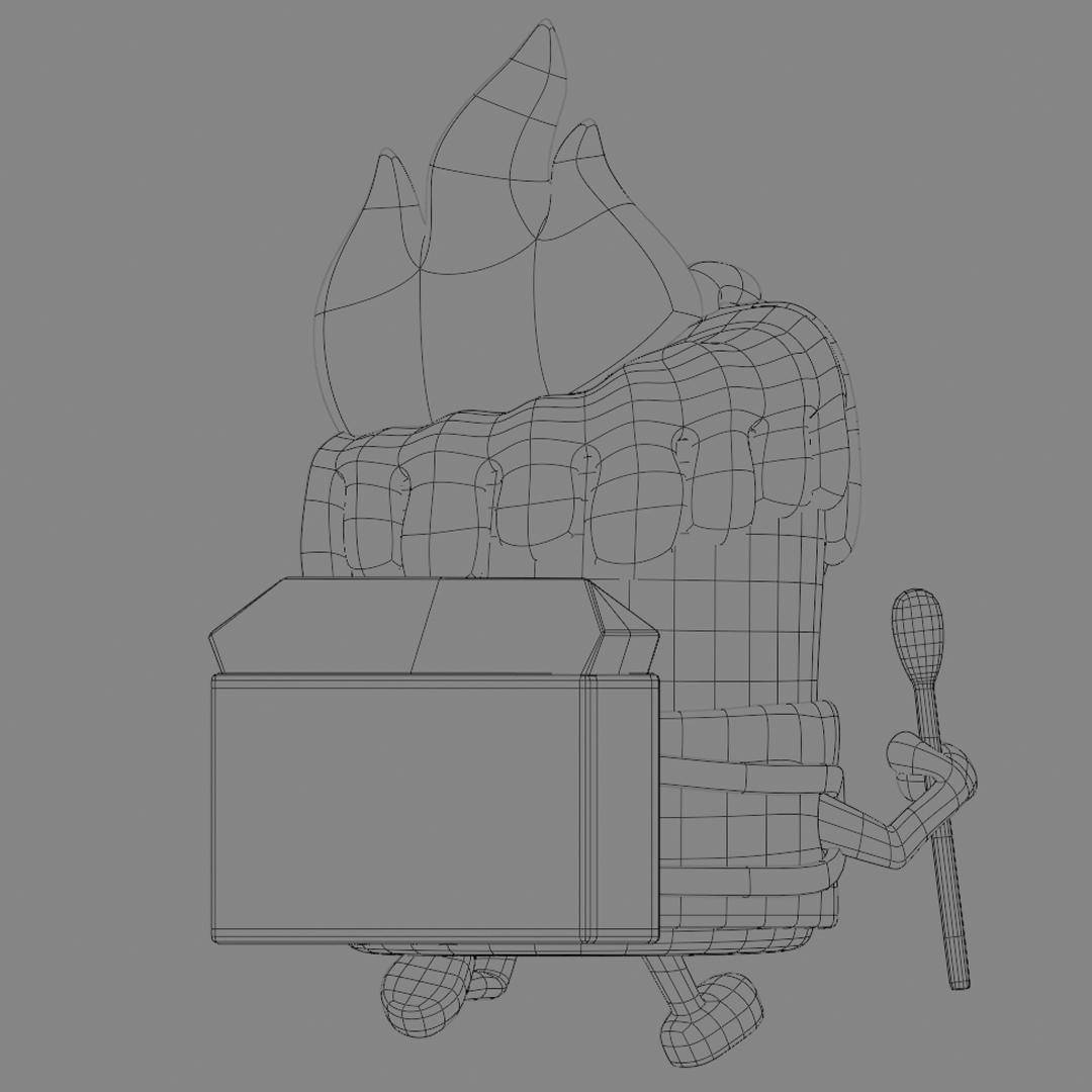 Свечка с питомцем — Изображение №6 — Иллюстрация, 3D на Dprofile