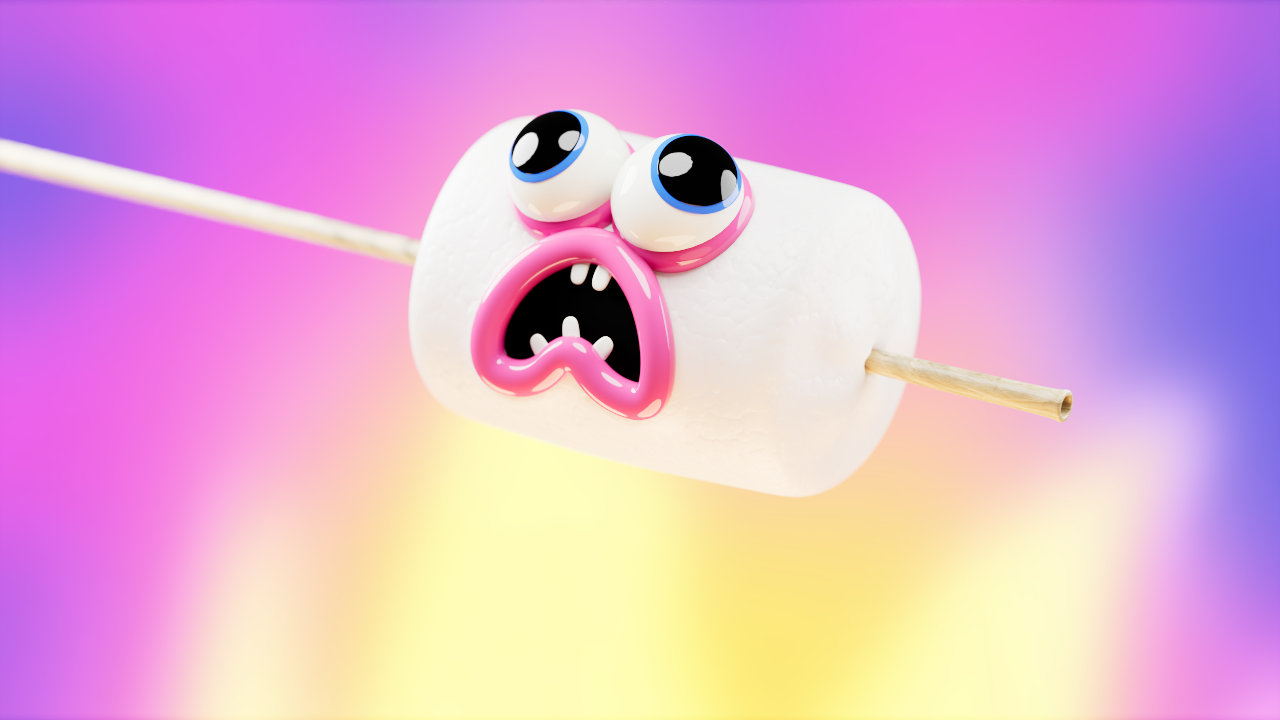 Безумная маршмеллоу — Изображение №2 — Иллюстрация, Анимация на Dprofile