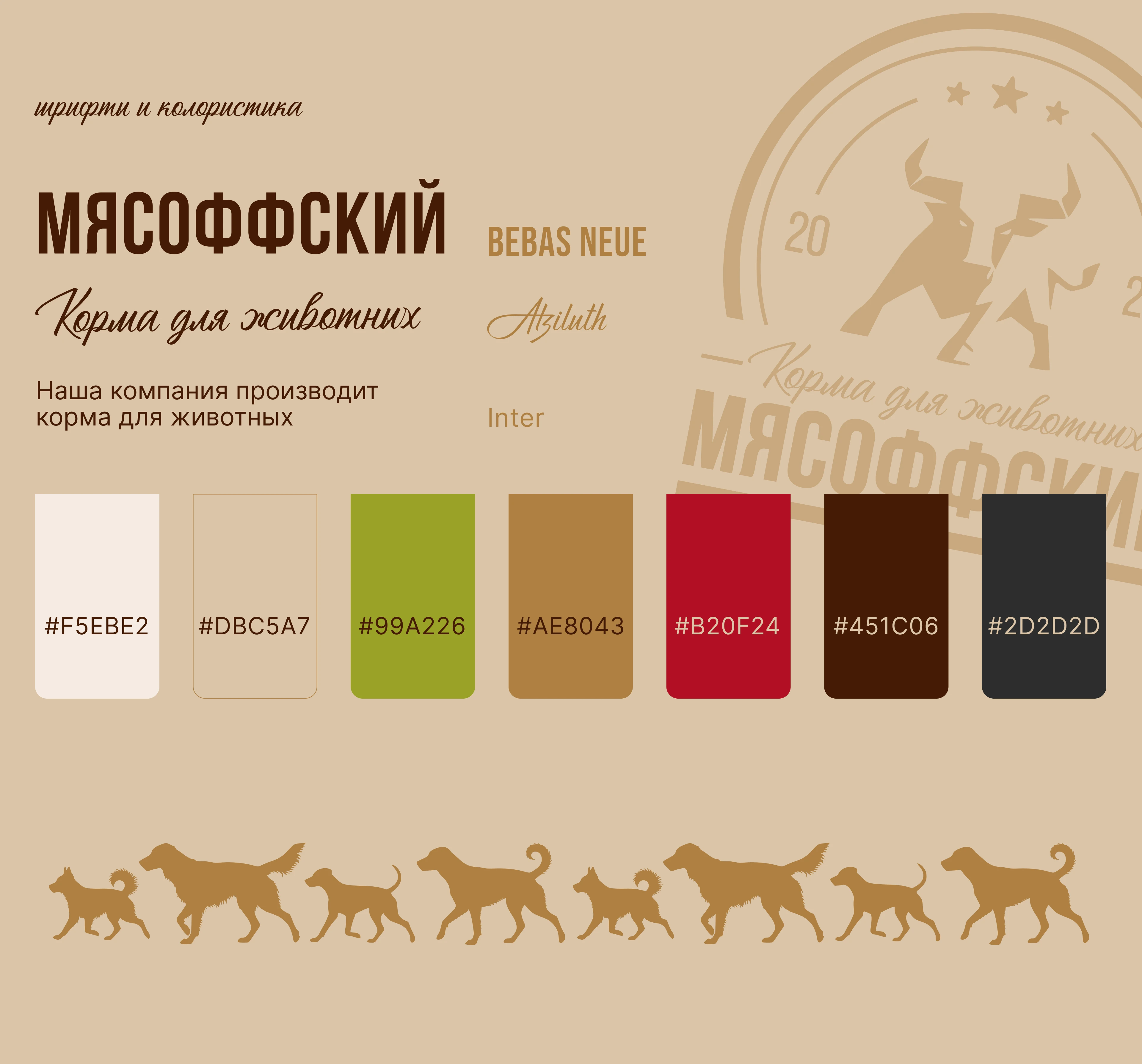 МЯСОФФСКИЙ: нейминг, фирменный стиль, упаковка — Изображение №5 — Брендинг на Dprofile