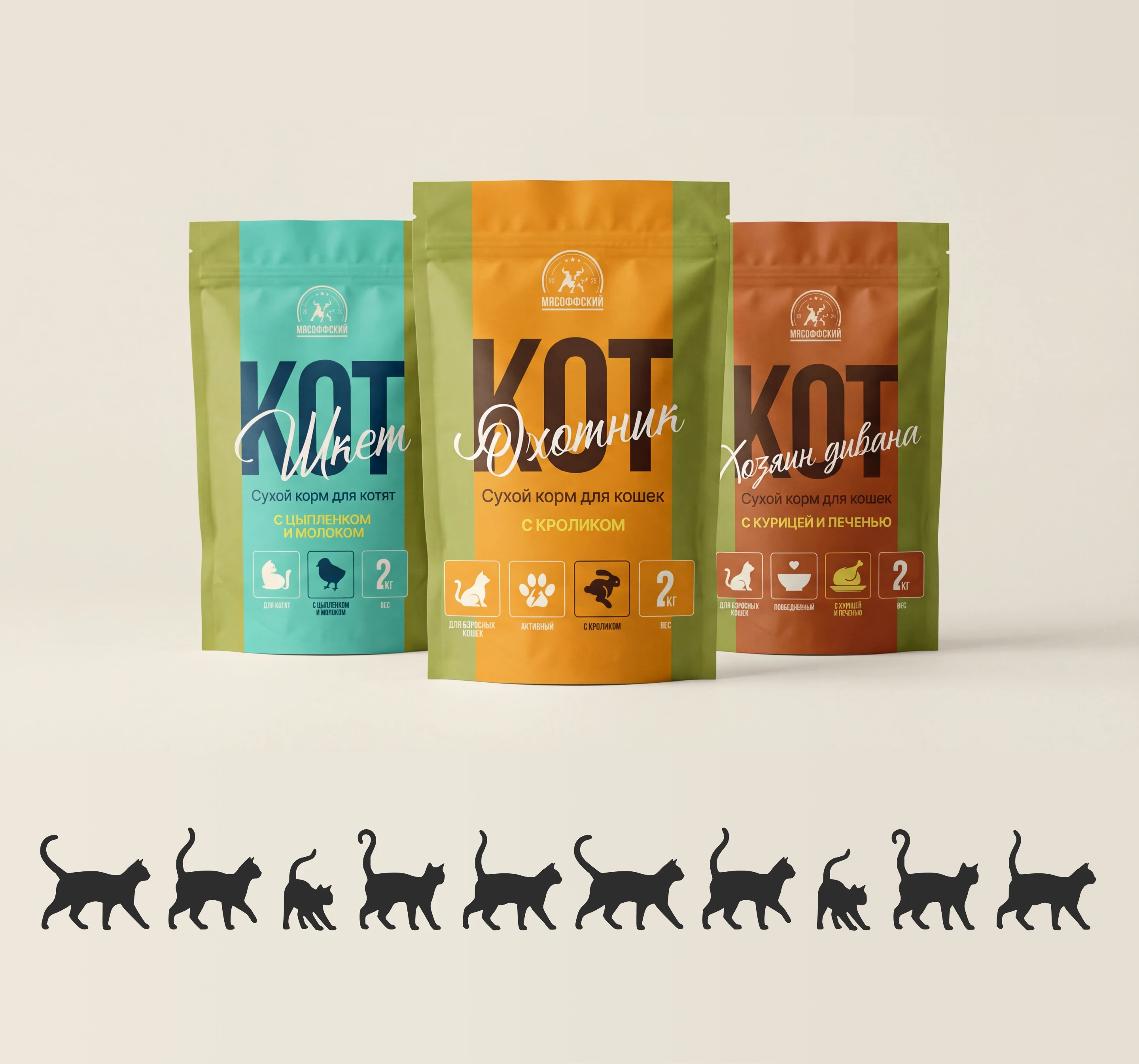 МЯСОФФСКИЙ: нейминг, фирменный стиль, упаковка — Изображение №9 — Брендинг на Dprofile