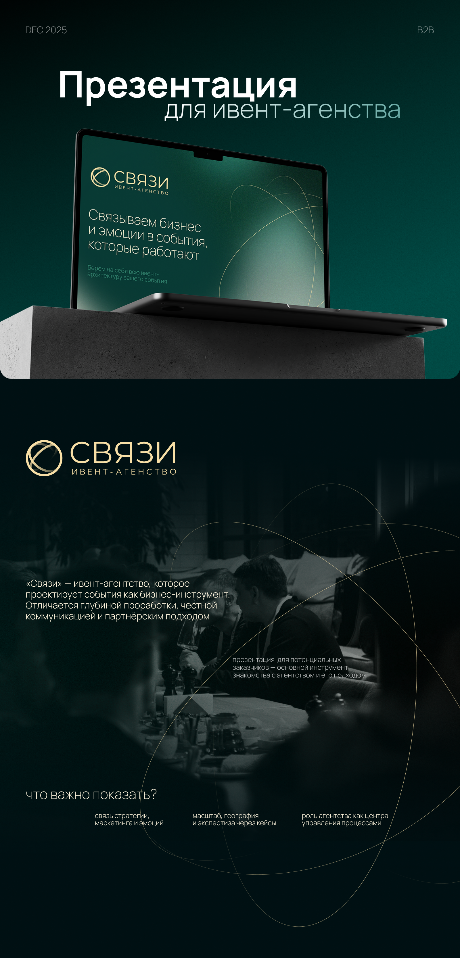 Презентация для ивент-агенства — Изображение №1 — Маркетинг на Dprofile