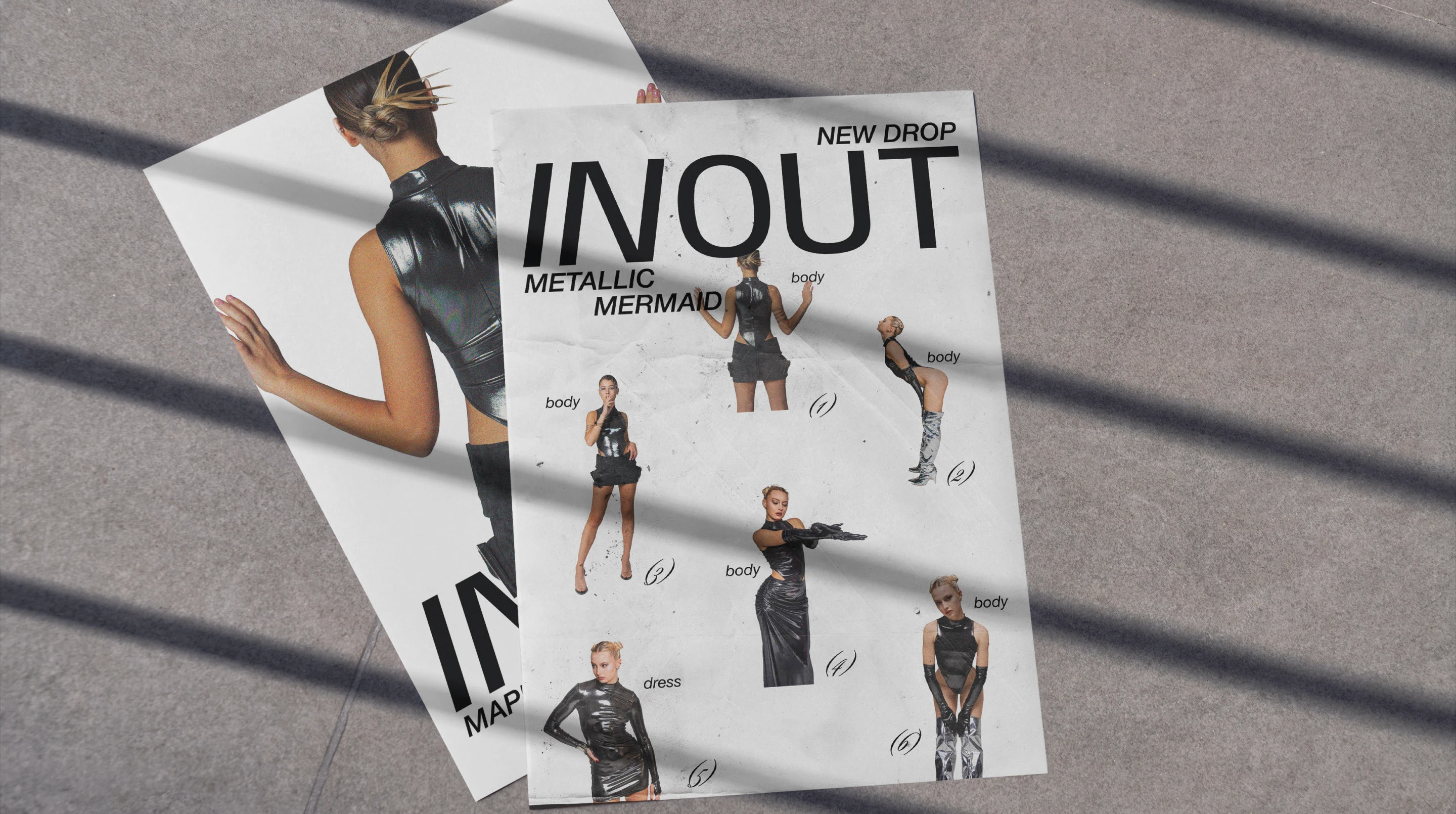 INOUT — концептуальный бренд одежды — Изображение №8 — Брендинг, Графика на Dprofile