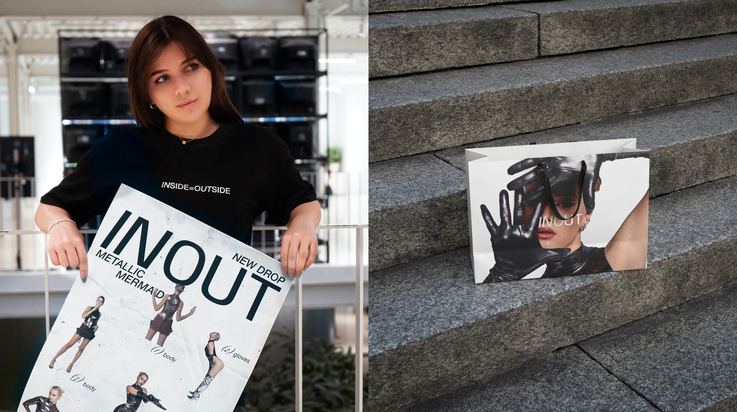 INOUT — концептуальный бренд одежды — Изображение №19 — Брендинг, Графика на Dprofile