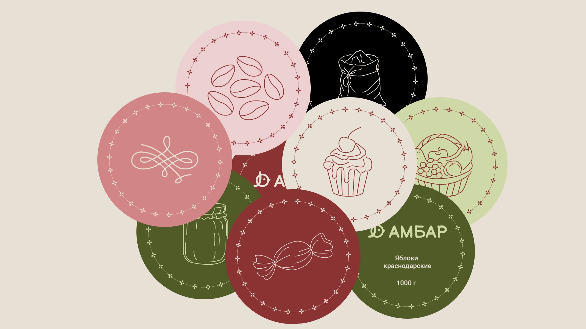 Айдентика для кофейни и магазина — Изображение №21 — Брендинг, Графика на Dprofile