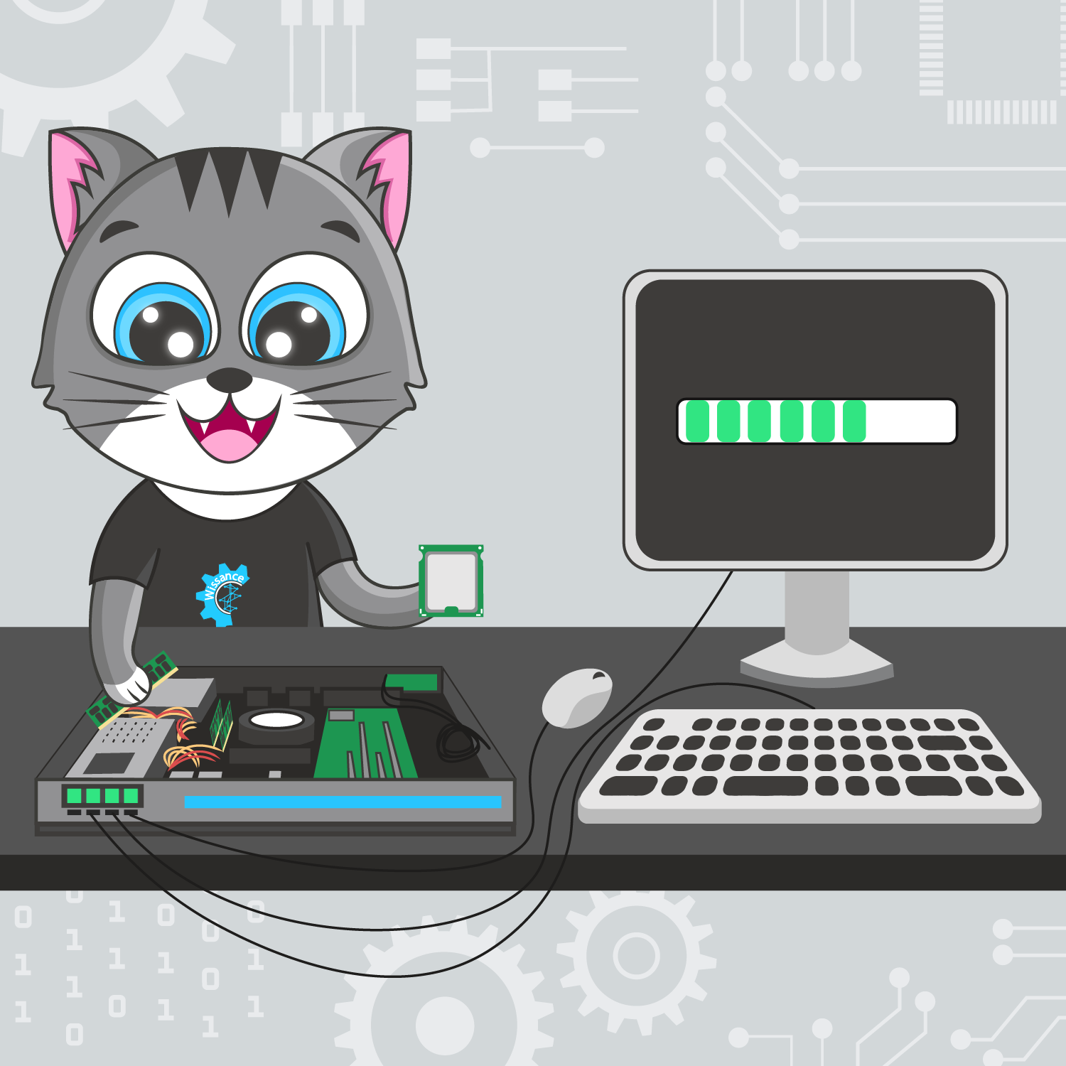 Векторные иллюстрации для компании Wissance — Изображение №10 — Иллюстрация на Dprofile