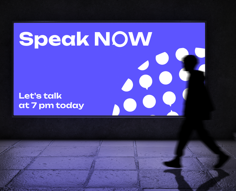 Айдентика для школы Speak Now — Брендинг на Dprofile