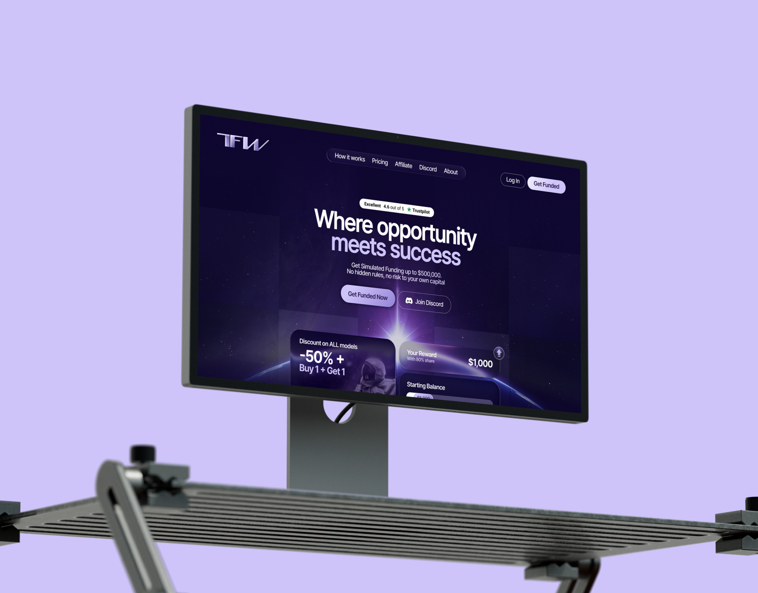 THE FUNDED WAY | BRANDING — Изображение №1 — Интерфейсы, Брендинг на Dprofile