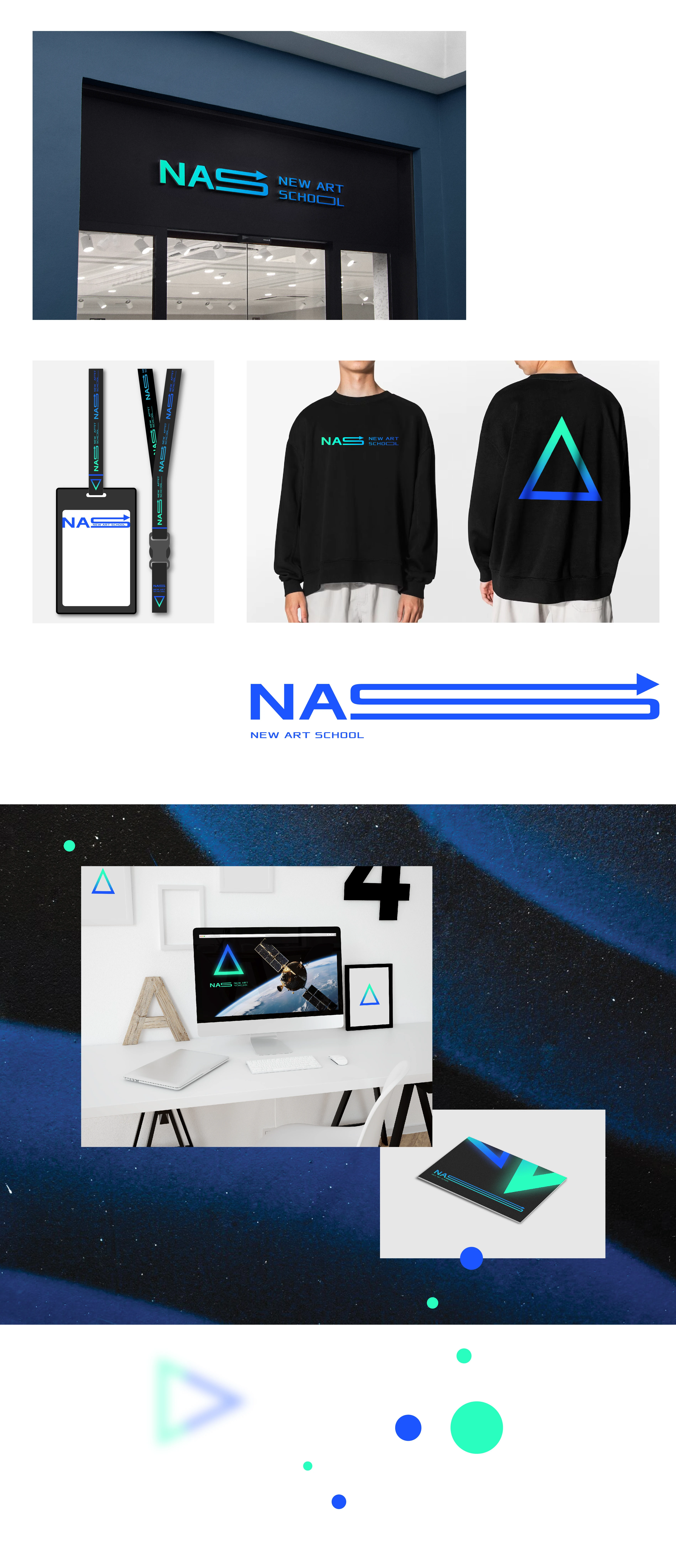 NAS - брендинг для школы цифрового рисунка — Изображение №7 — Брендинг на Dprofile