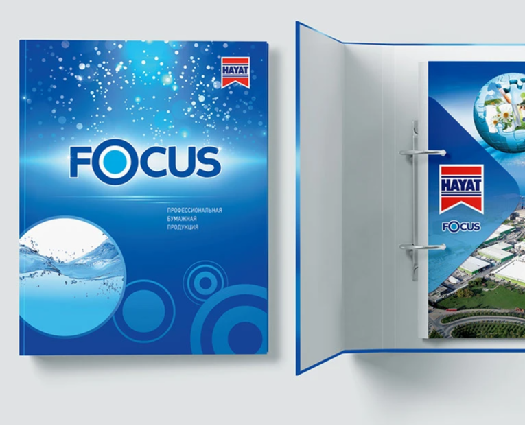 FOCUS - B2B профессиональная бумажная продукция — Брендинг, Графика на Dprofile