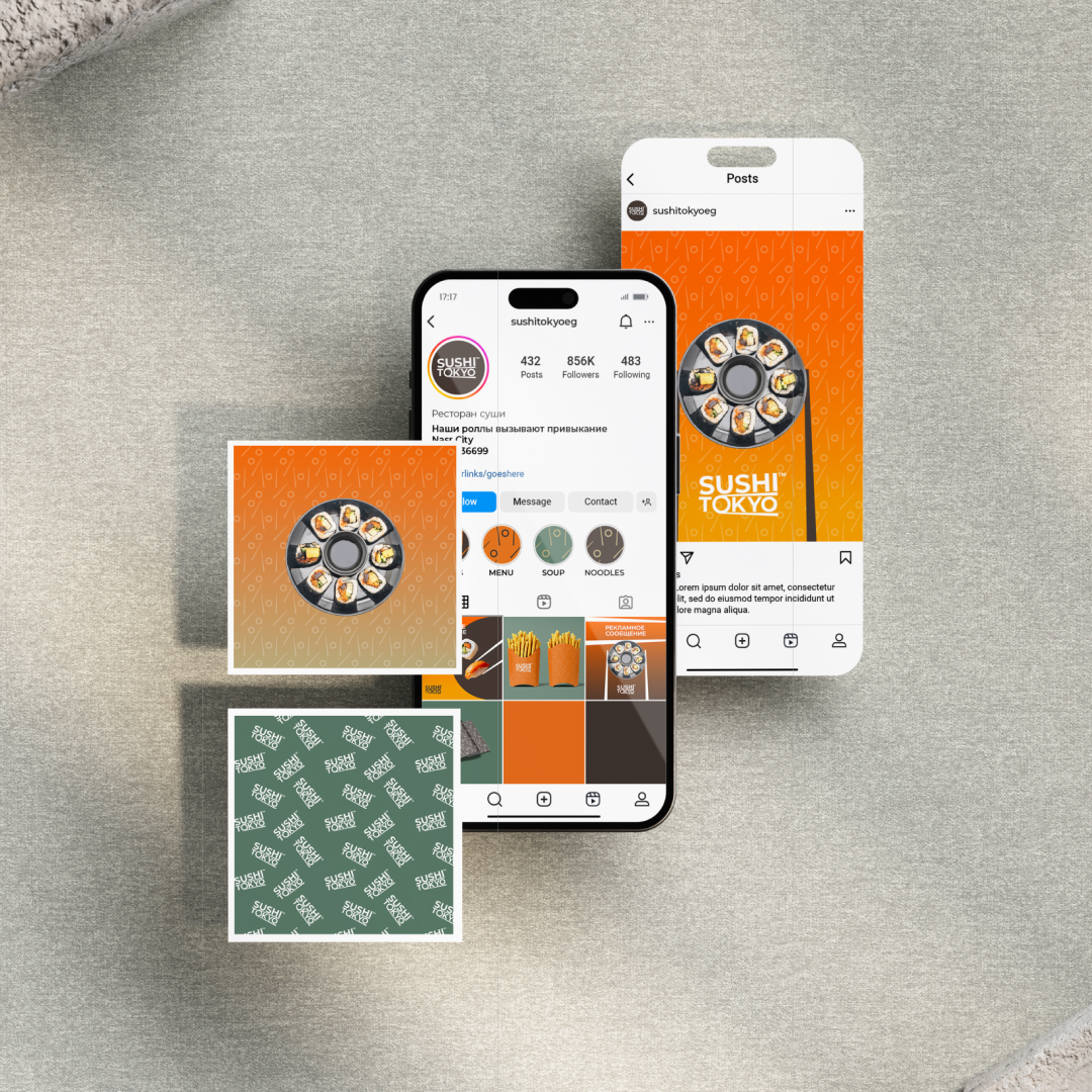 Айдентика для суши - кафе в Египте — Изображение №15 — Брендинг на Dprofile