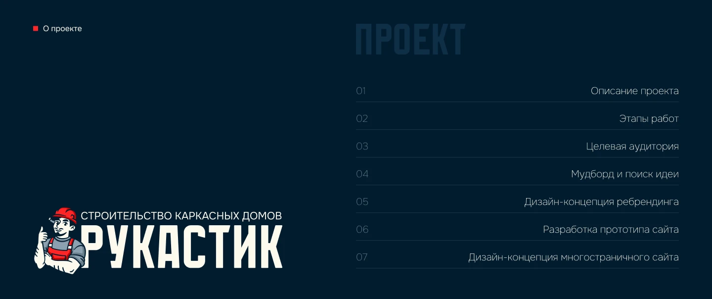 Айдентика и разработка сайта для строительной компании — Изображение №3 — Интерфейсы, Брендинг на Dprofile