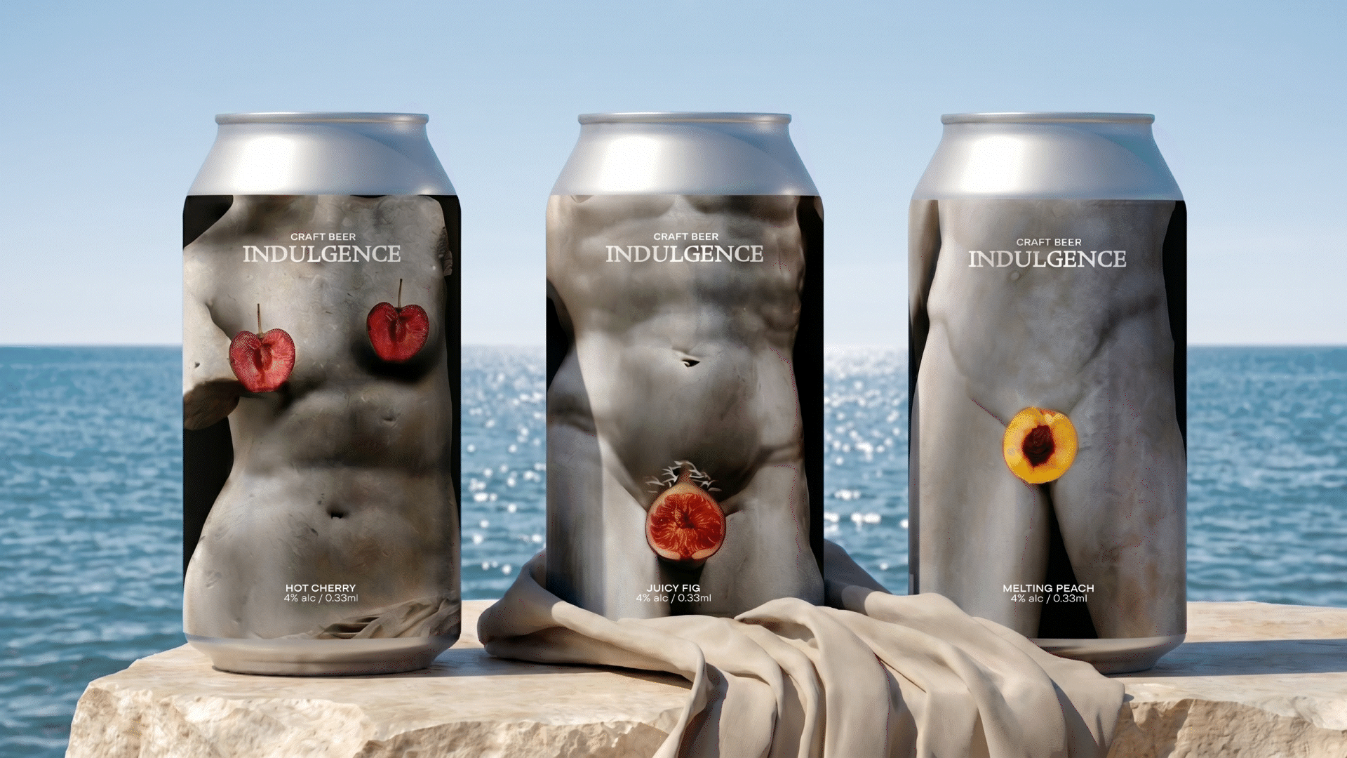 INDULGENCE. Fruit Beer — Изображение №1 — Брендинг, Нейро на Dprofile