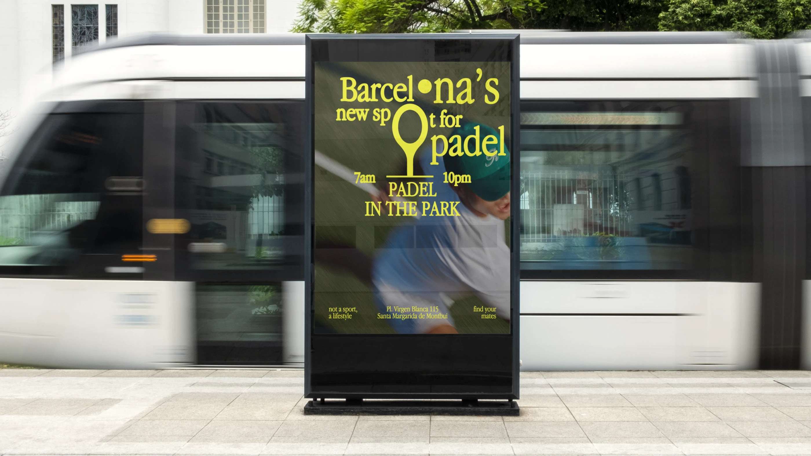 Padel in the Park: спортивный клуб в Барселоне — Изображение №4 — Брендинг, Графика на Dprofile