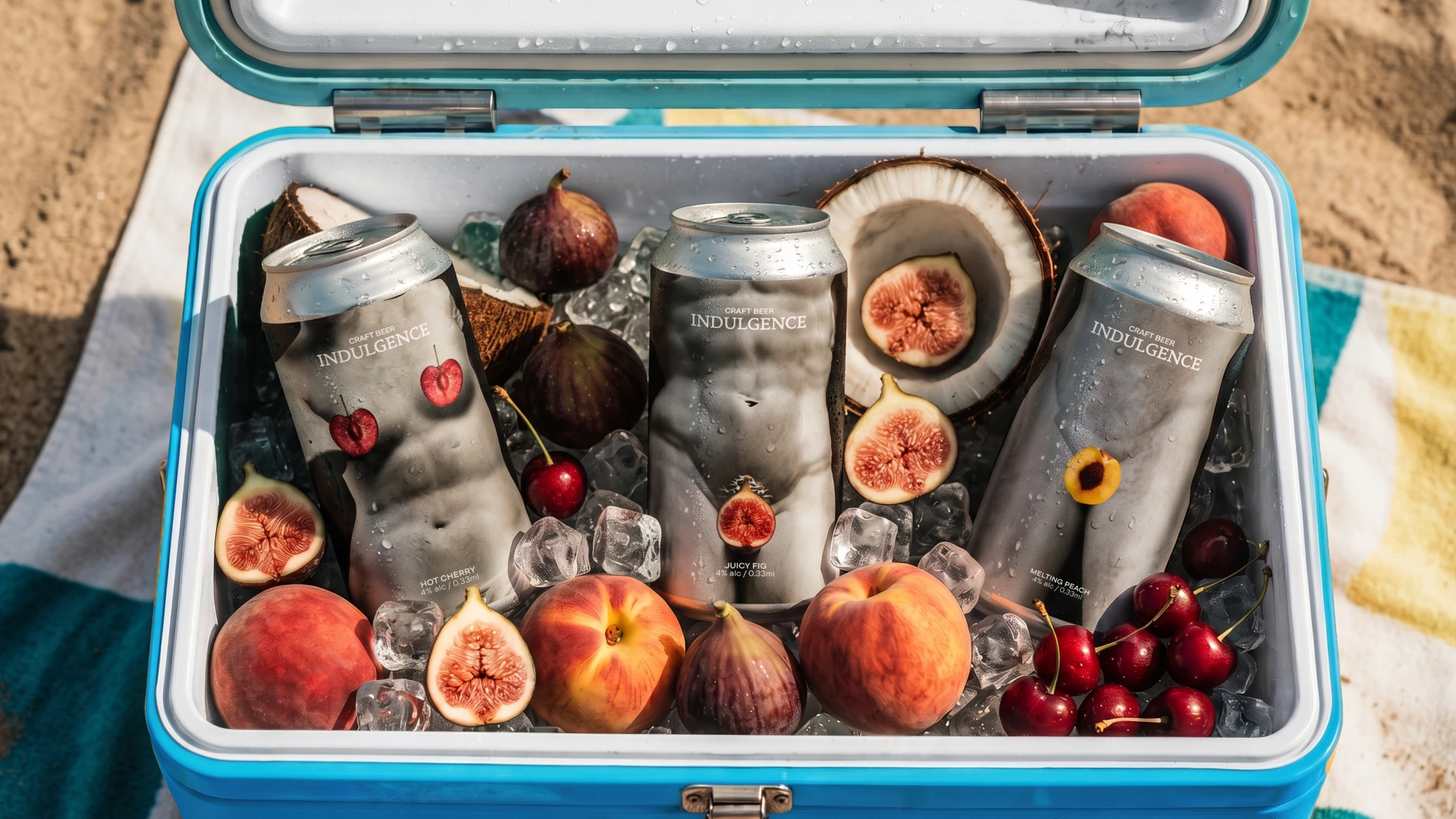 INDULGENCE. Fruit Beer — Изображение №11 — Брендинг, Нейро на Dprofile