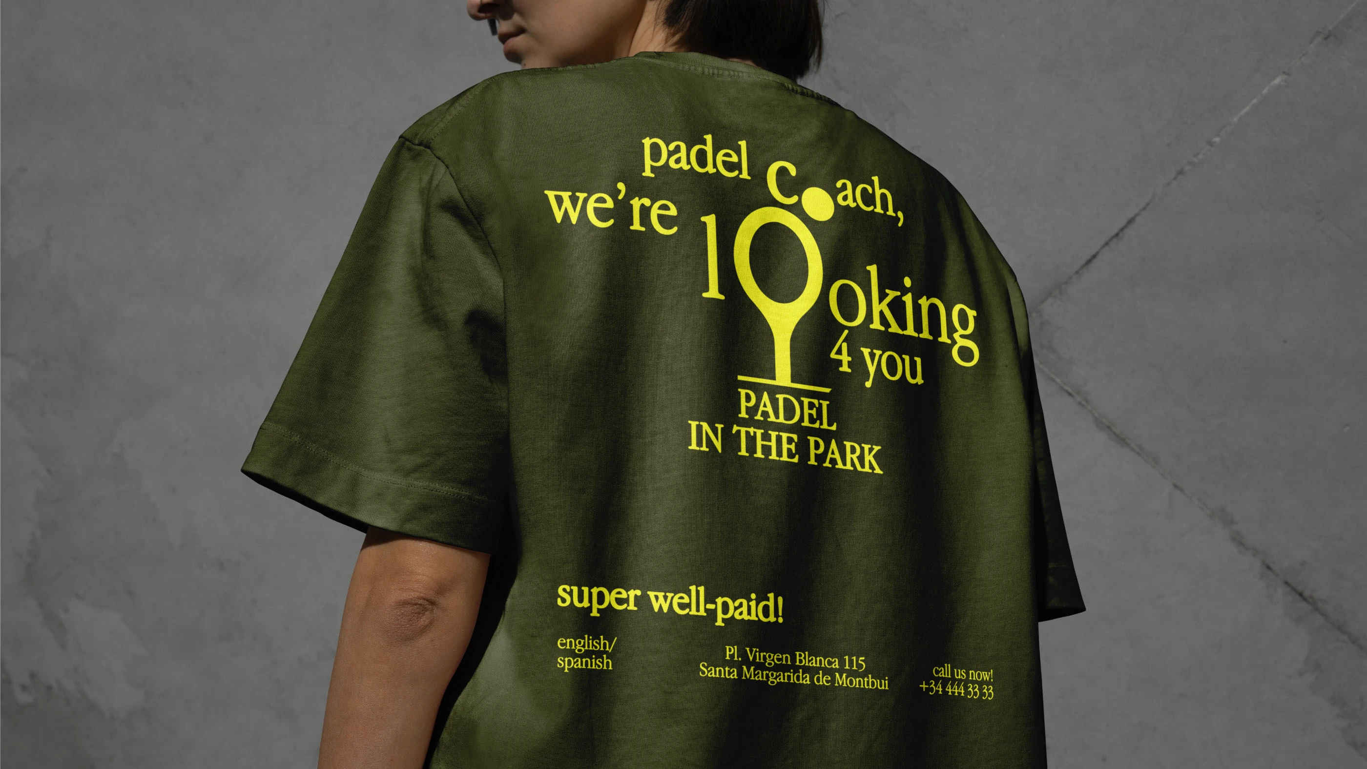 Padel in the Park: спортивный клуб в Барселоне — Изображение №6 — Брендинг, Графика на Dprofile