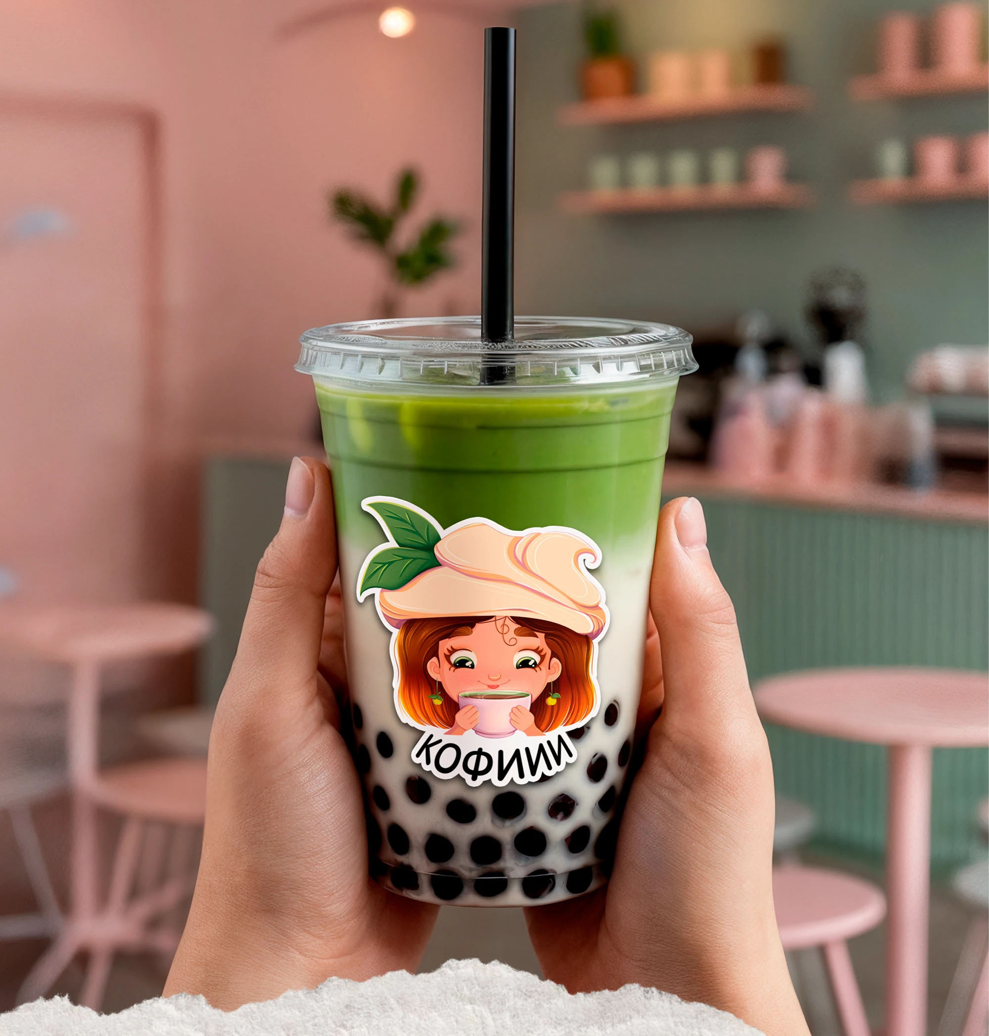 Стикерпак для кофейни Шарлотка — Изображение №11 — Брендинг, Иллюстрация на Dprofile