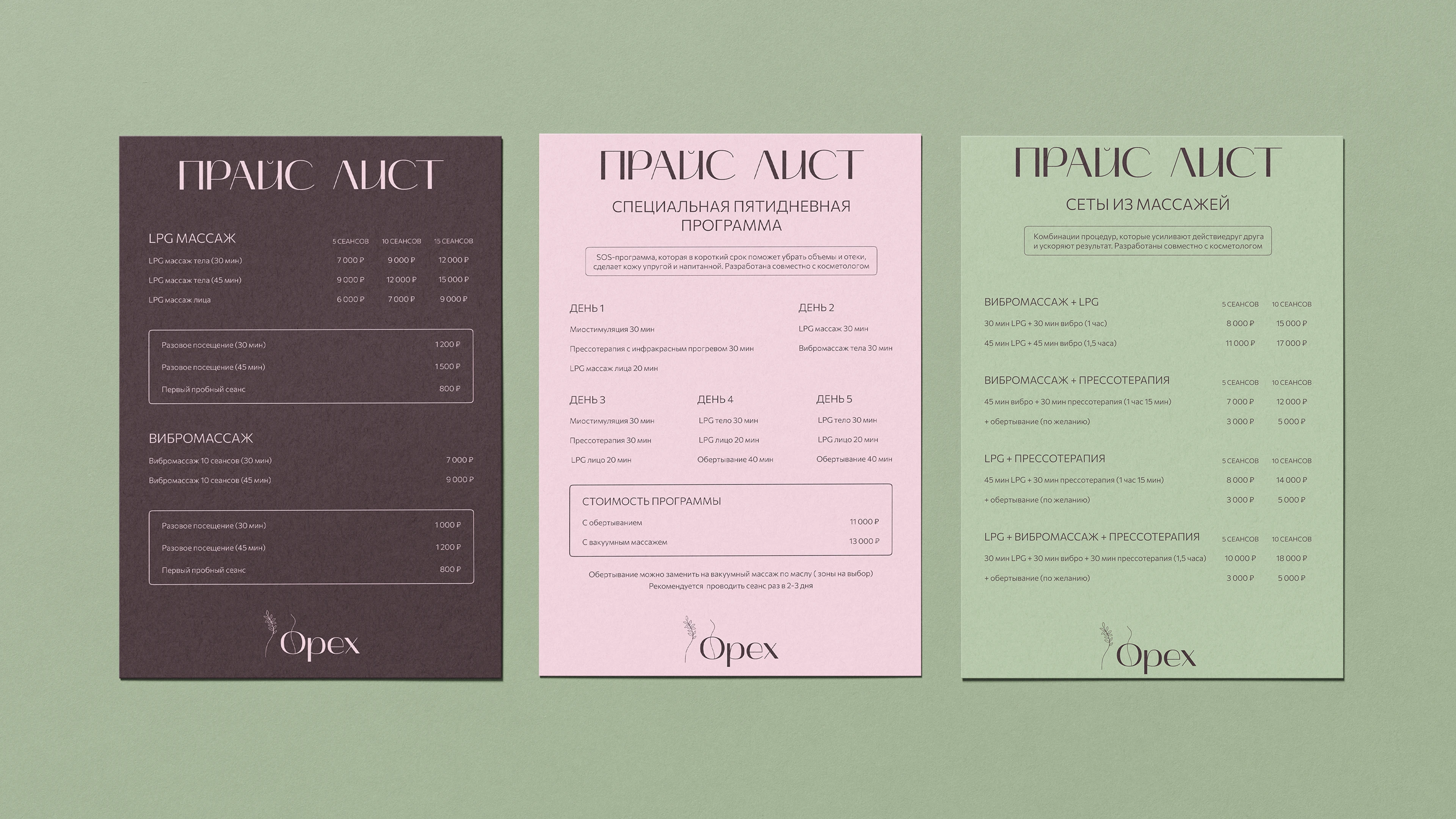 Орех - студия коррекции фигуры | Фирменный стиль | VK — Изображение №14 — Брендинг, Графика на Dprofile