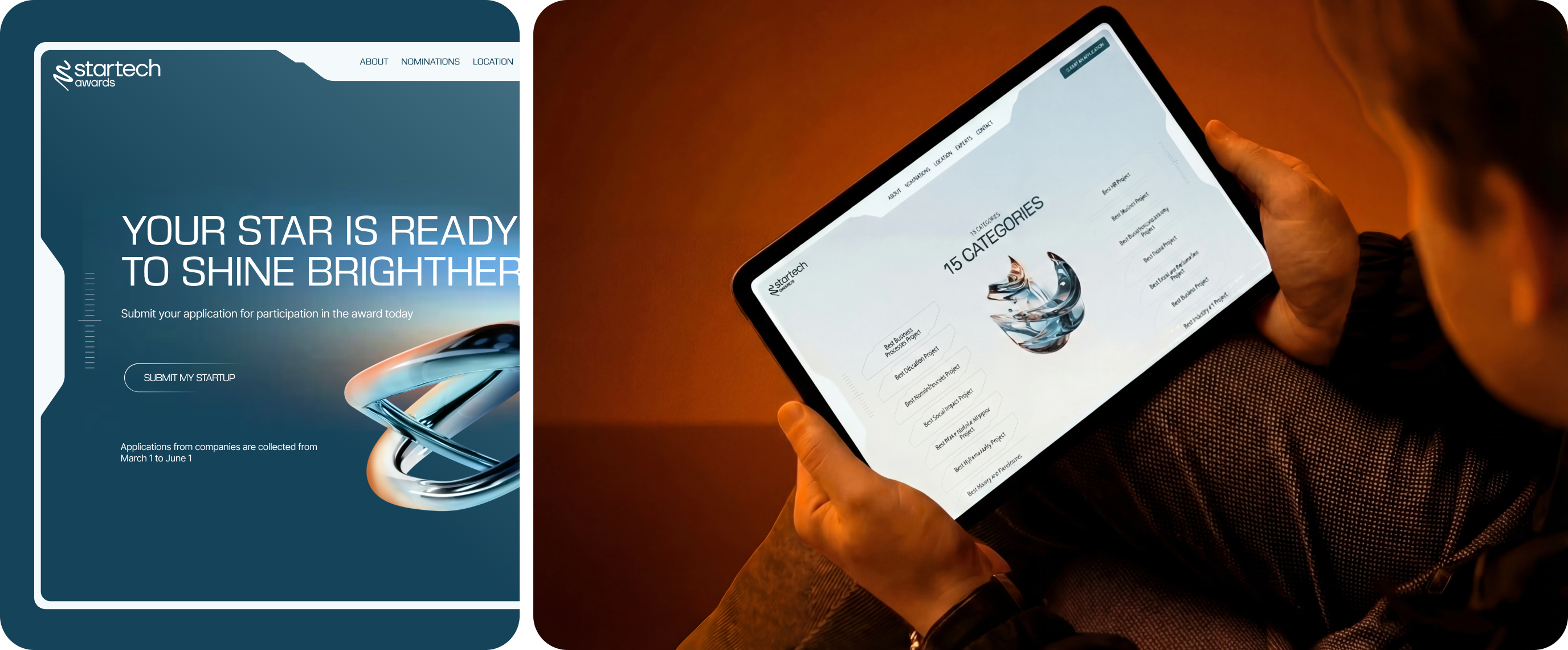 Branding for Startech Award — Изображение №14 — Брендинг на Dprofile