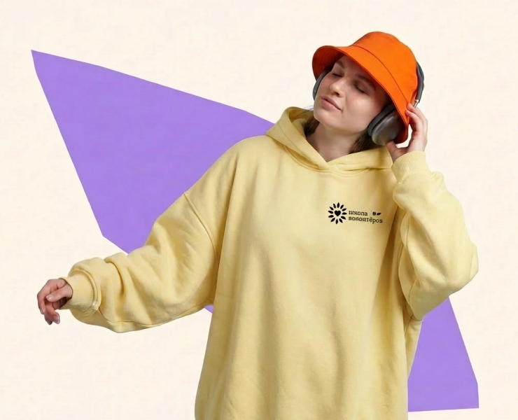 Брендинг Школы Волонтёров НИУ ВШЭ на Dprofile