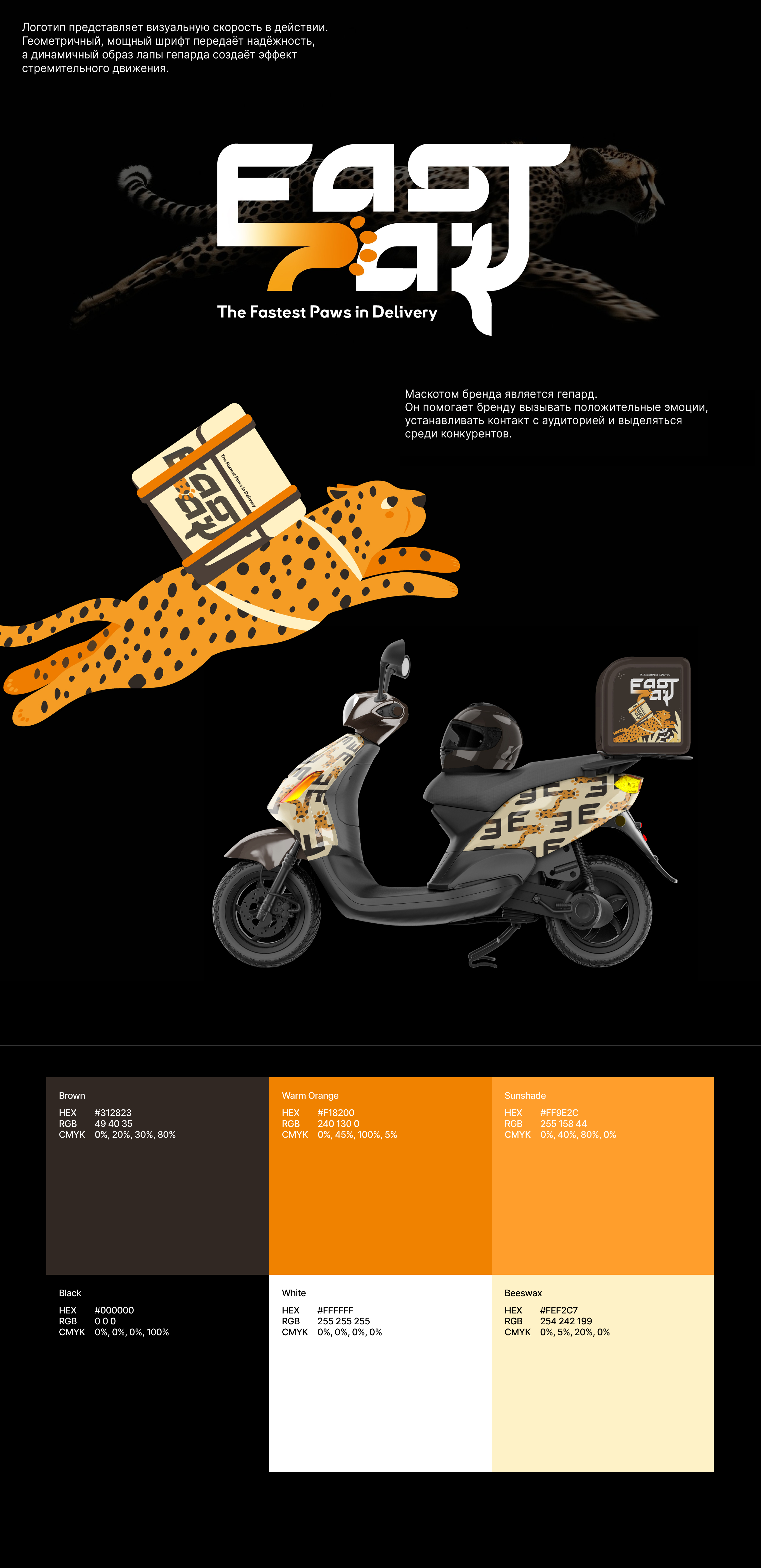 Fast Paw delivery | Branding — Изображение №3 — Брендинг на Dprofile