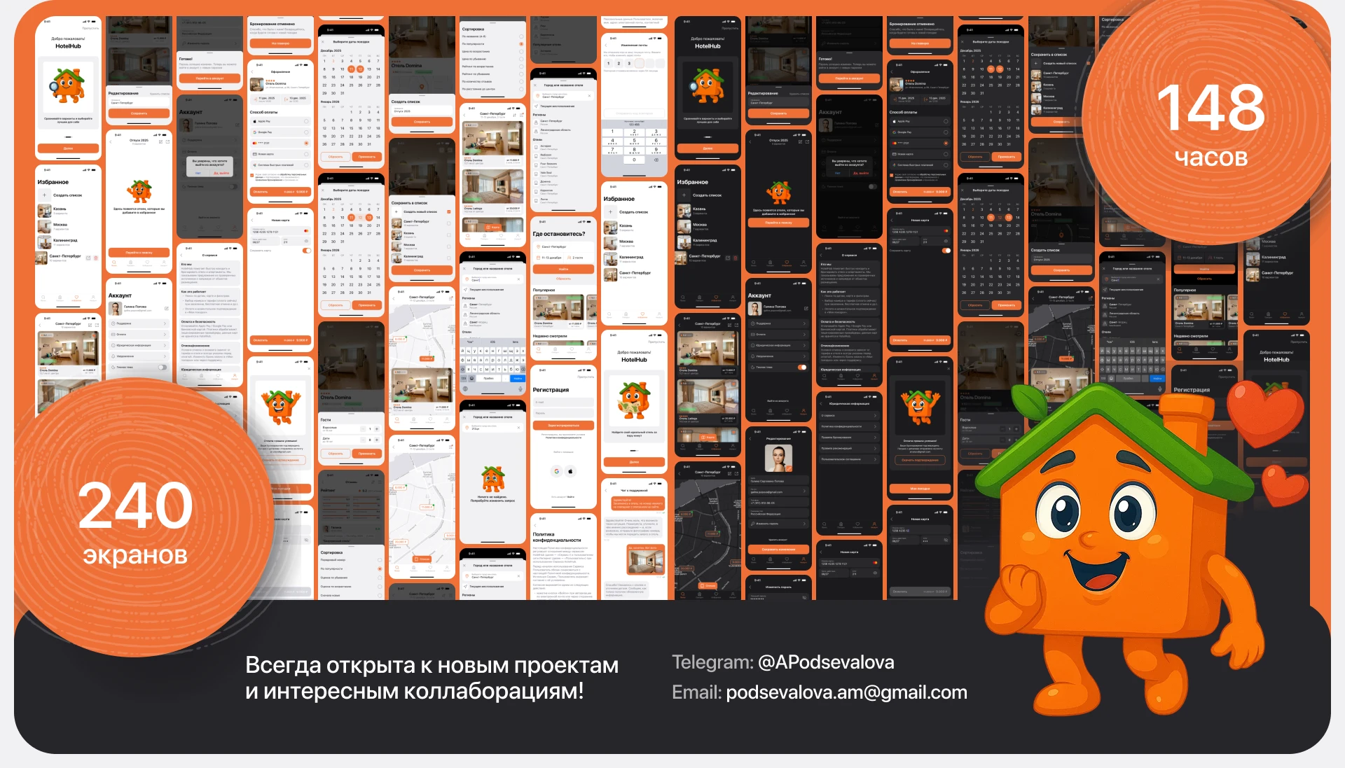 HotelHub | Mobile App — Изображение №20 — Интерфейсы на Dprofile