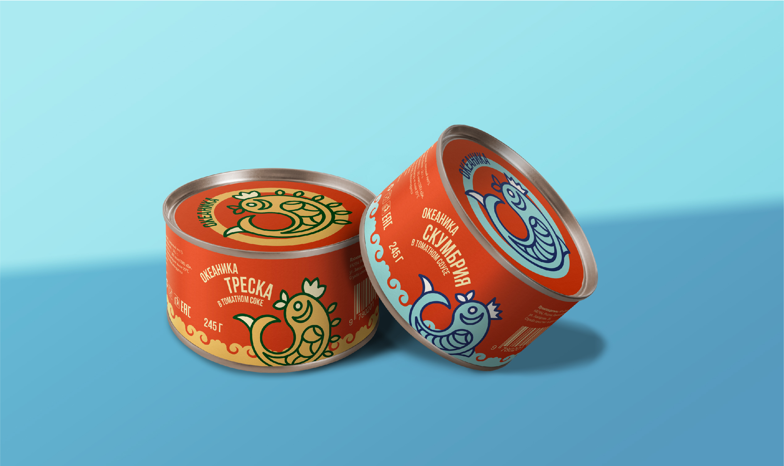 ОКЕАНИКА | Дизайн упаковки — Изображение №6 — Брендинг на Dprofile