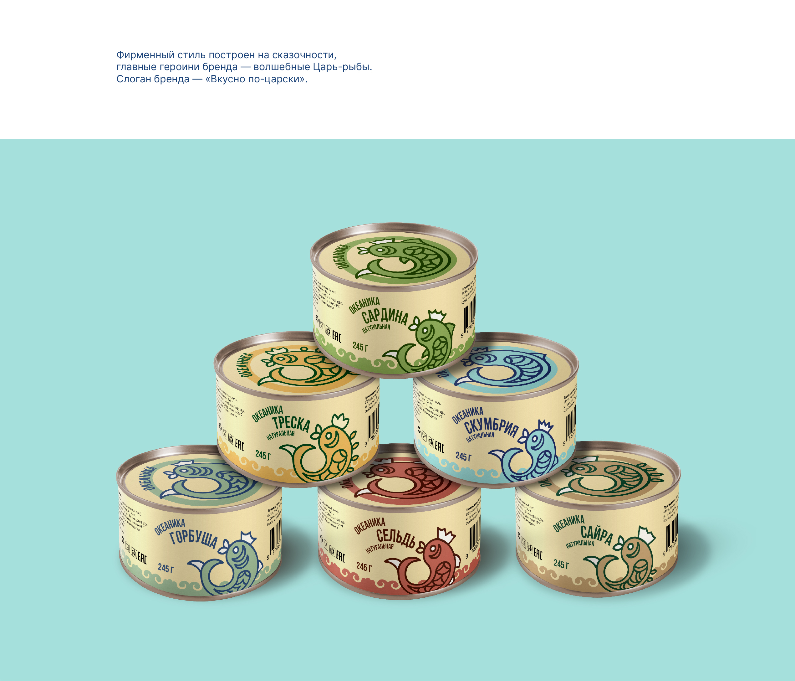 ОКЕАНИКА | Дизайн упаковки — Изображение №4 — Брендинг на Dprofile