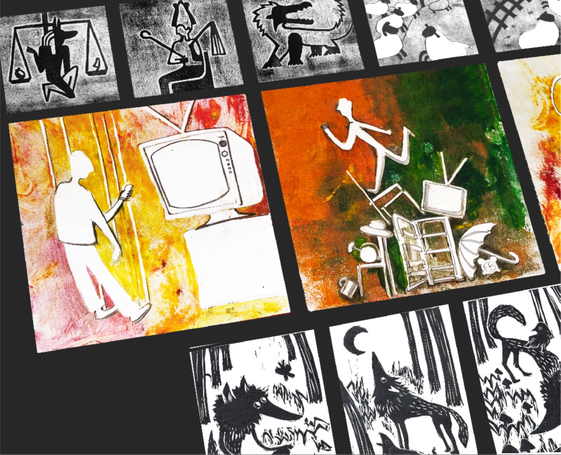 Иллюстрации в техниках графики — Иллюстрация, Графика на Dprofile