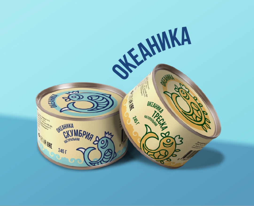 ОКЕАНИКА | Дизайн упаковки на Dprofile