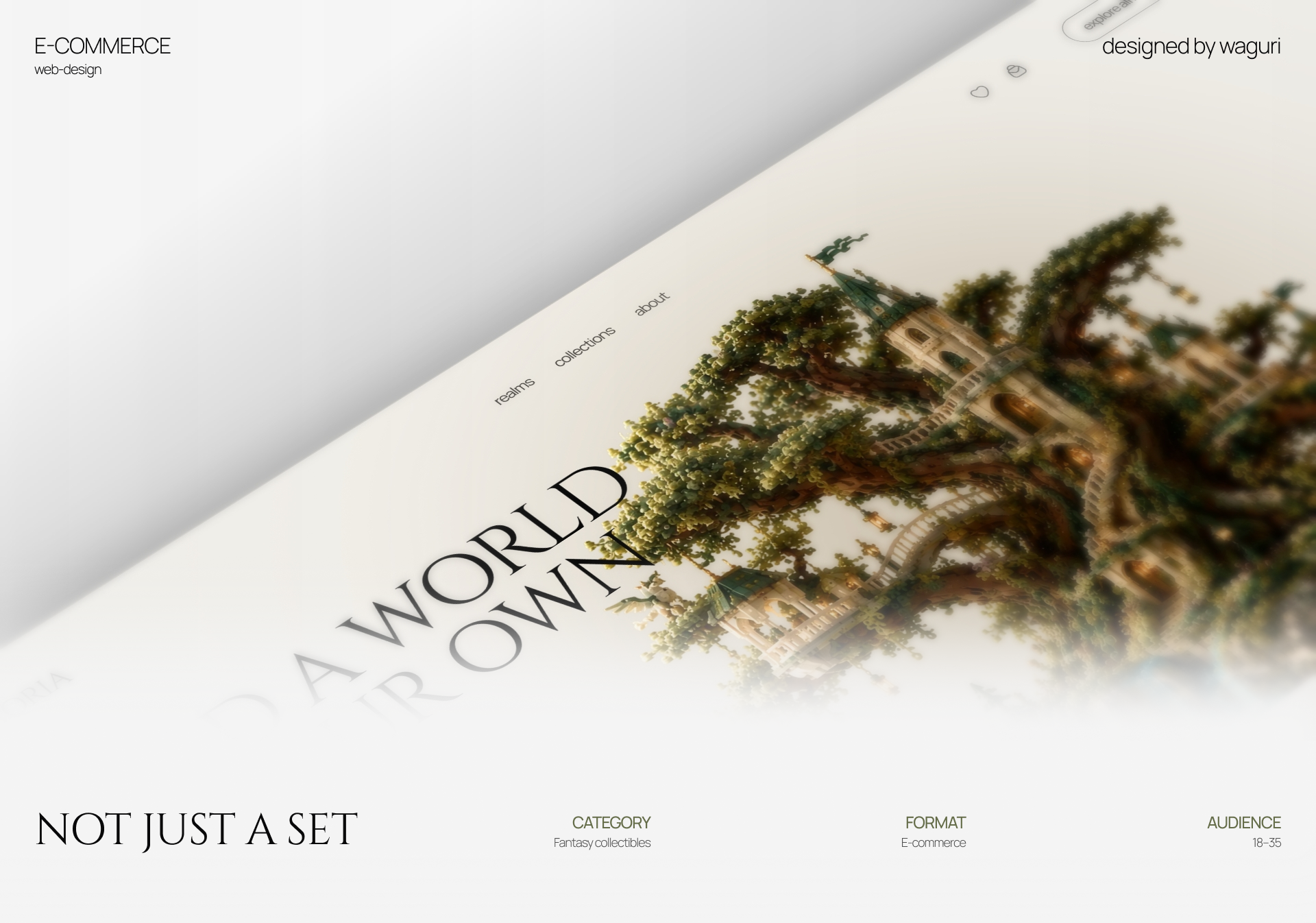AETHORIA — BUILD YOUR OWN WORLD — Изображение №1 — Интерфейсы на Dprofile