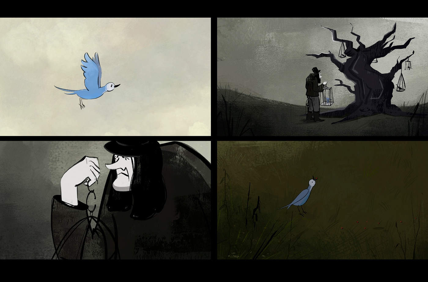 Всякая душа птица | Короткометражный анимационный фильм — Изображение №8 — Иллюстрация, Анимация на Dprofile