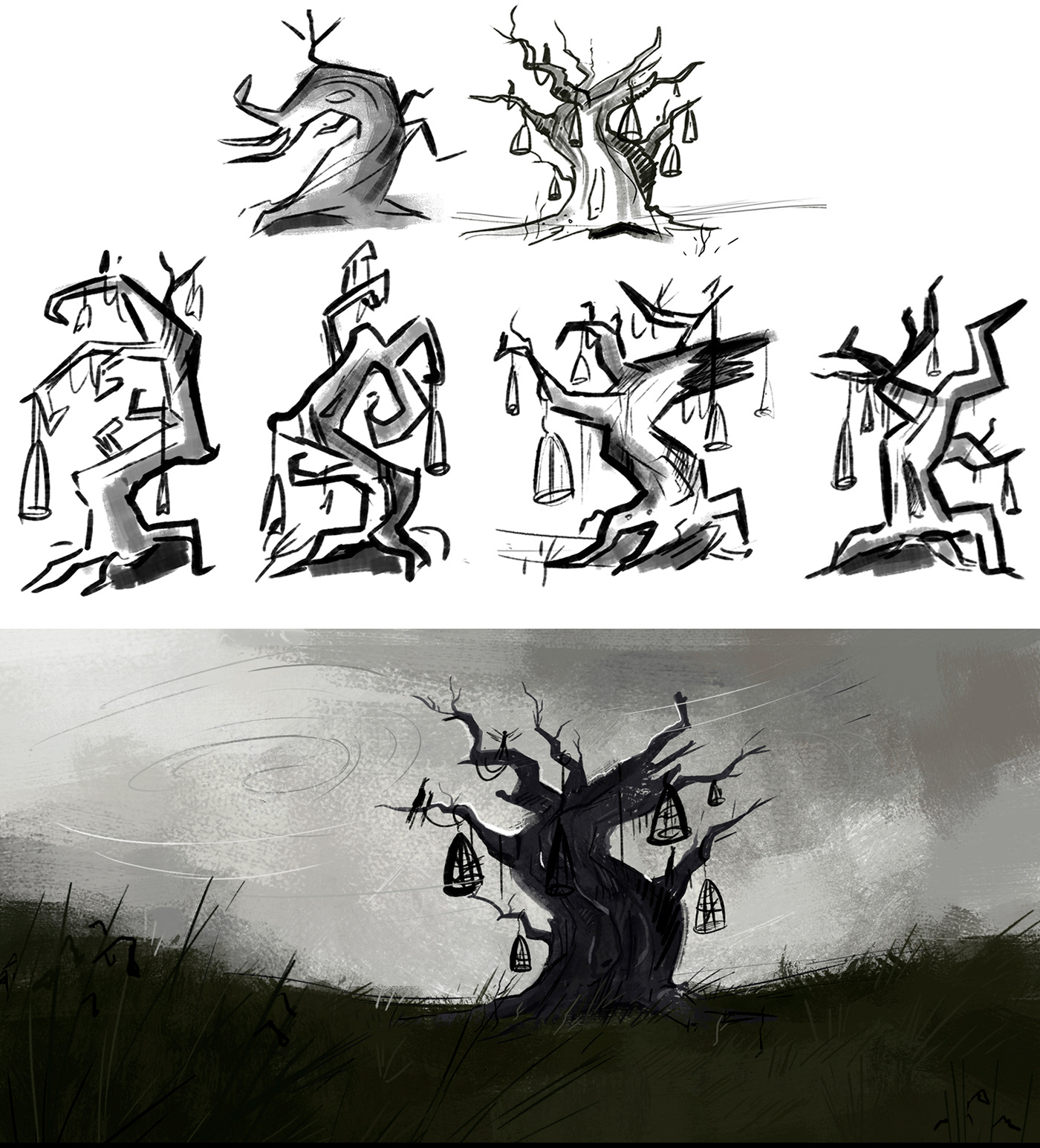 Всякая душа птица | Короткометражный анимационный фильм — Изображение №9 — Иллюстрация, Анимация на Dprofile