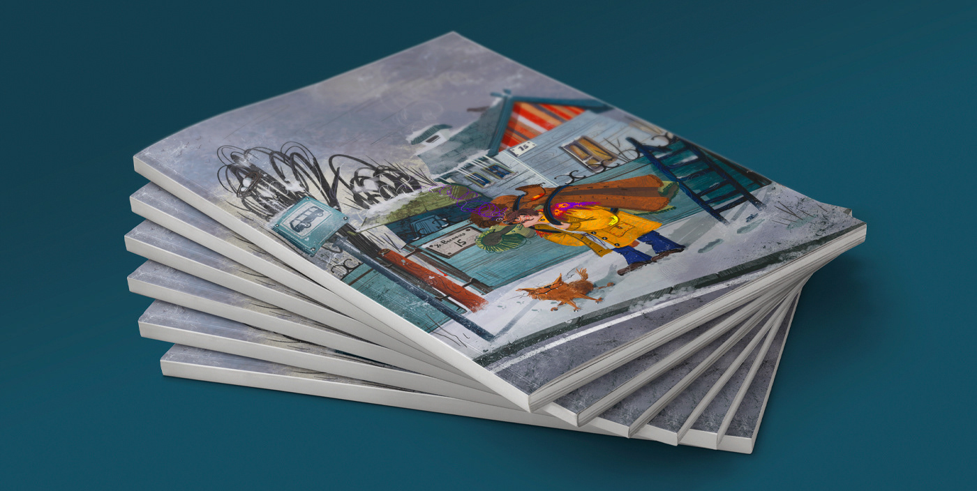 ЦЫГАНСКАЯ ШУБА |иллюстрации к стихотворению — Изображение №2 — Иллюстрация на Dprofile