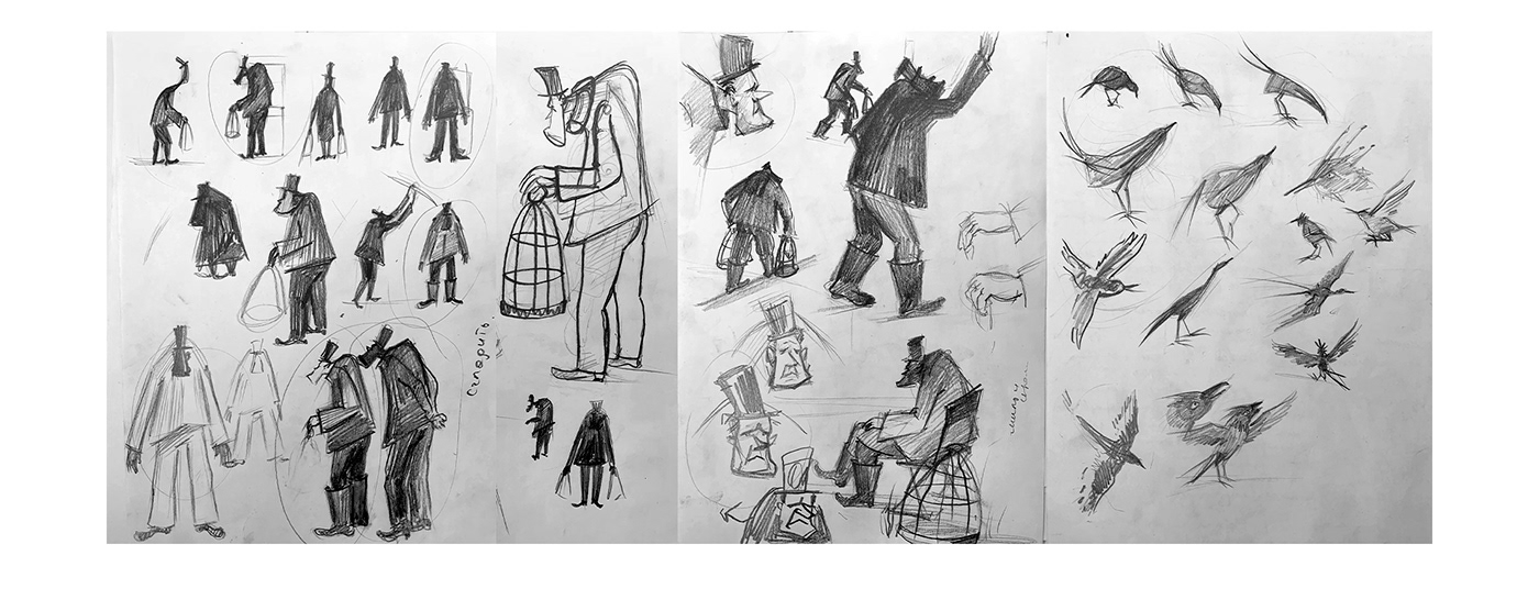 Всякая душа птица | Короткометражный анимационный фильм — Изображение №5 — Иллюстрация, Анимация на Dprofile