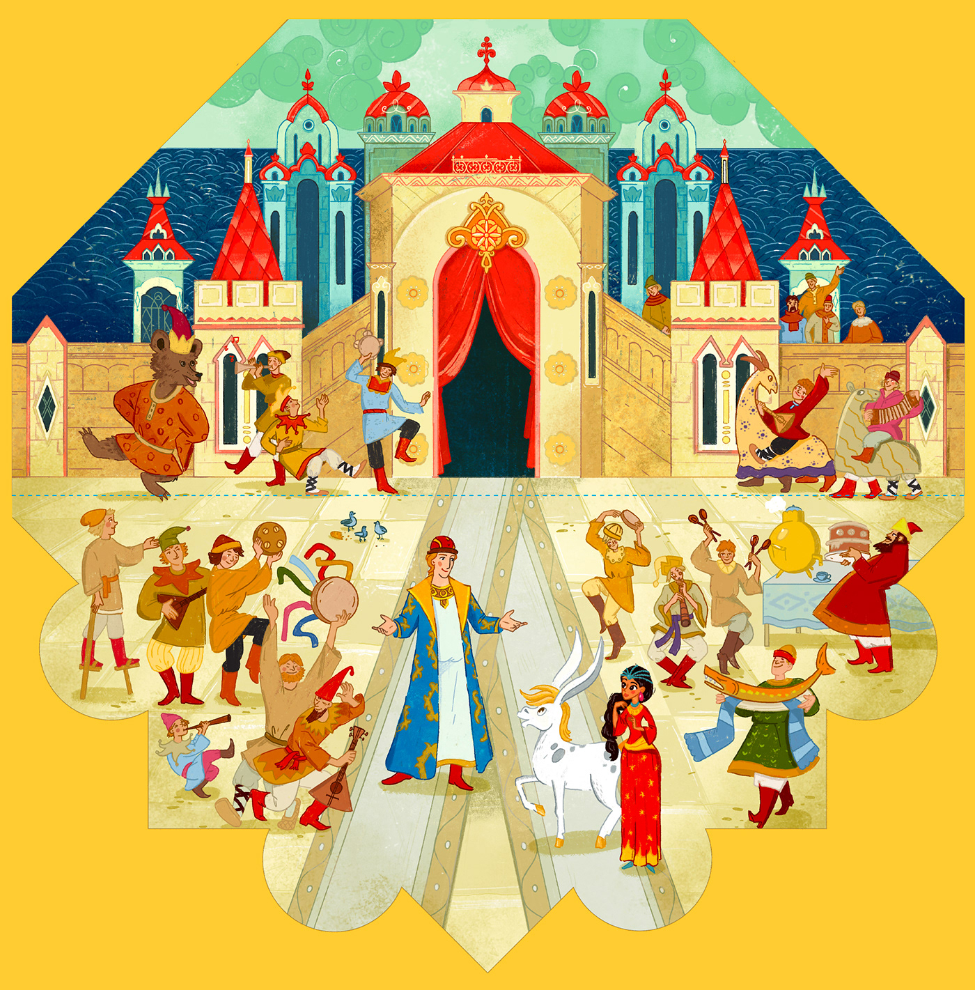 Illustrations for Channel One Russia | Первый канал — Изображение №11 — Иллюстрация, Графика на Dprofile