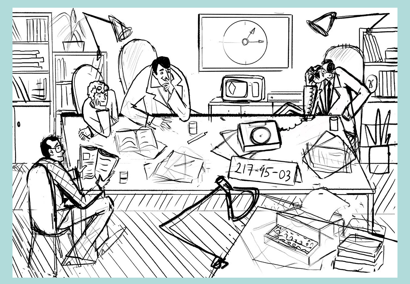 Illustrations for Channel One Russia | Первый канал — Изображение №5 — Иллюстрация, Графика на Dprofile