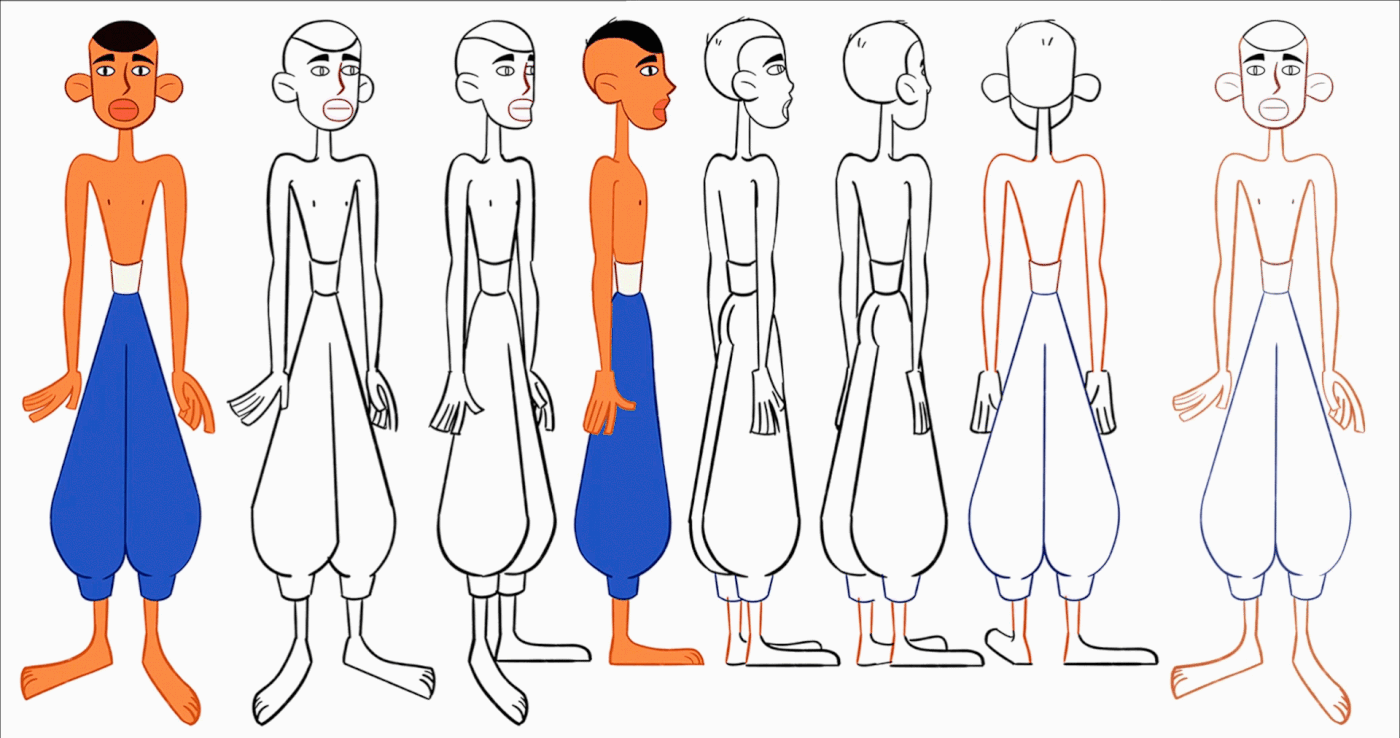 Кобра | Анимационный клип | Анастасия Ярошенко — Изображение №5 — Иллюстрация, Анимация на Dprofile