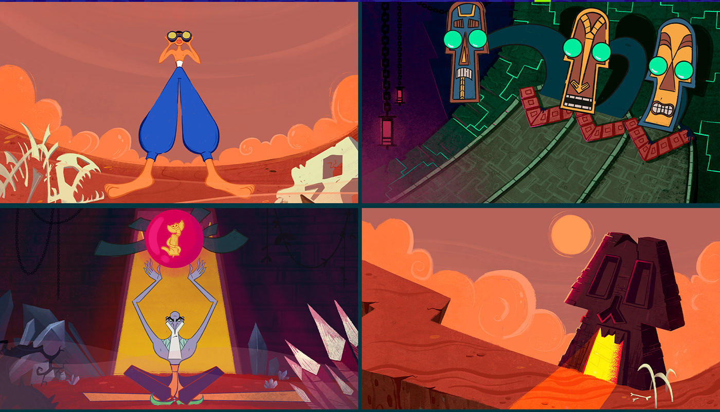 Кобра | Анимационный клип | Анастасия Ярошенко — Изображение №2 — Иллюстрация, Анимация на Dprofile