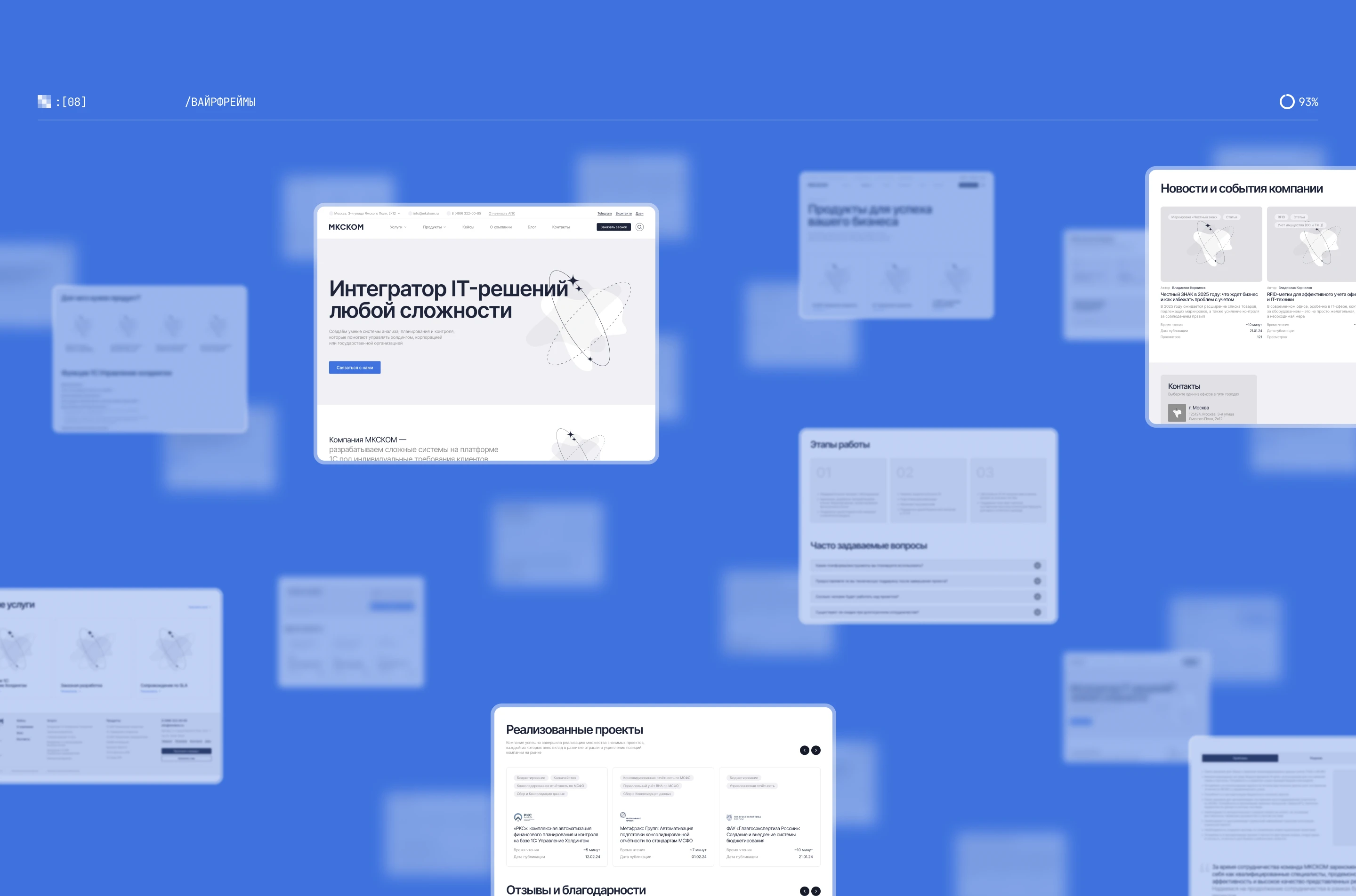 MKCKOM | UX/UI Redesign — Изображение №18 — Интерфейсы, 3D на Dprofile