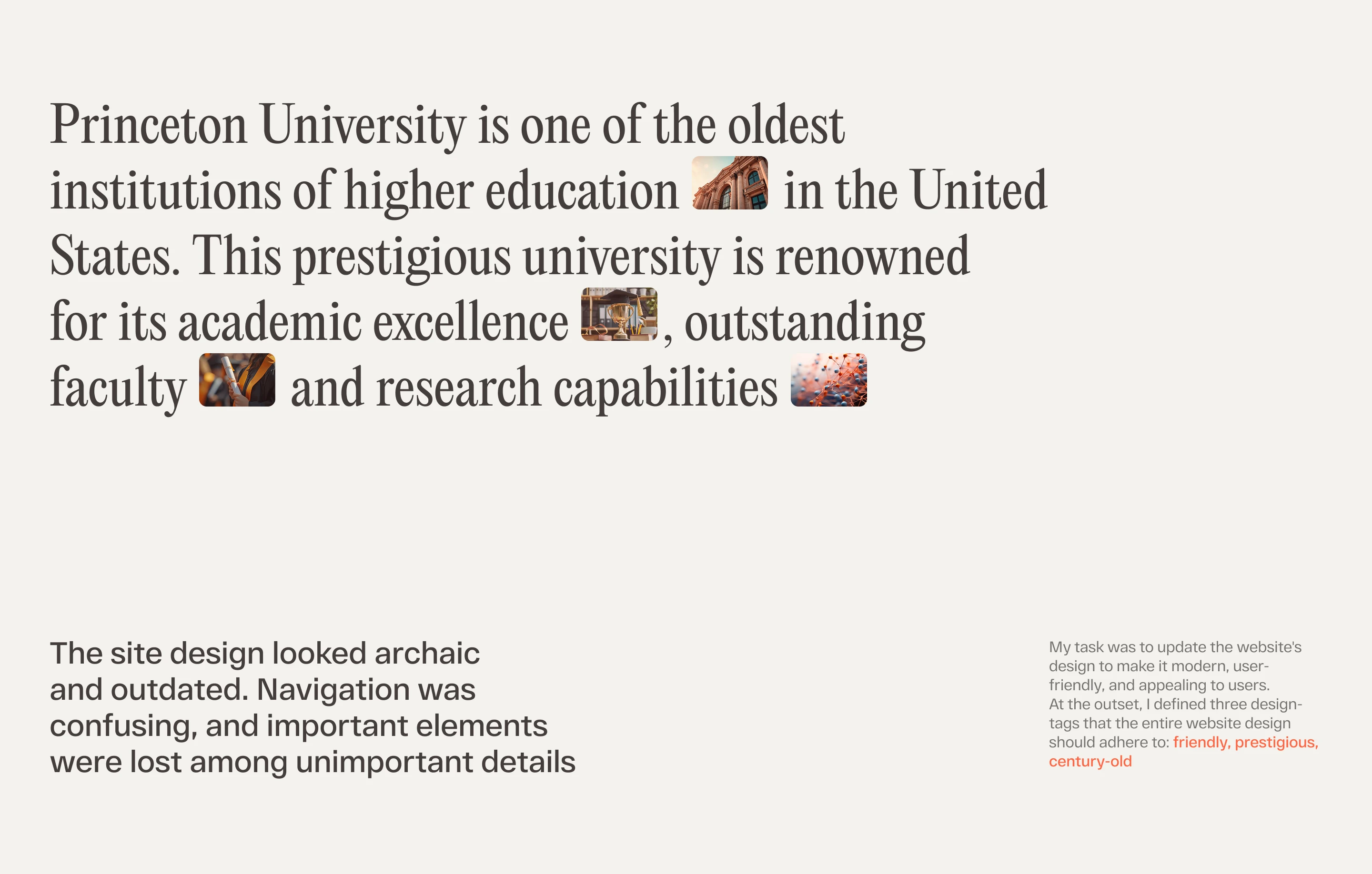 Princeton University | Website | Design Concept — Изображение №2 — Интерфейсы, Нейро на Dprofile