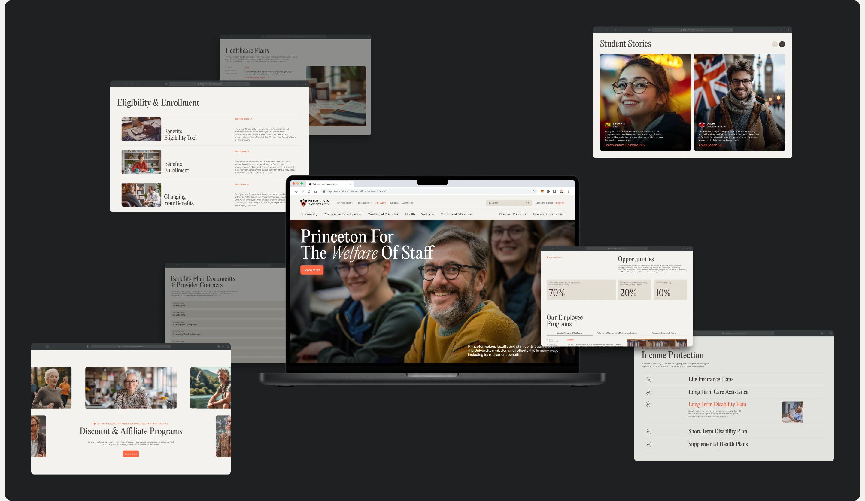 Princeton University | Website | Design Concept — Изображение №3 — Интерфейсы, Нейро на Dprofile