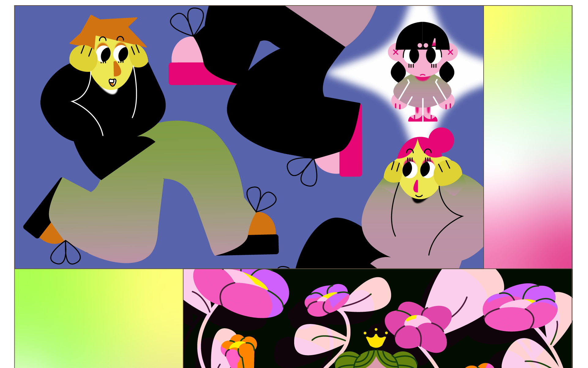 лента иллюстраций!! — Изображение №2 — Брендинг, Иллюстрация на Dprofile