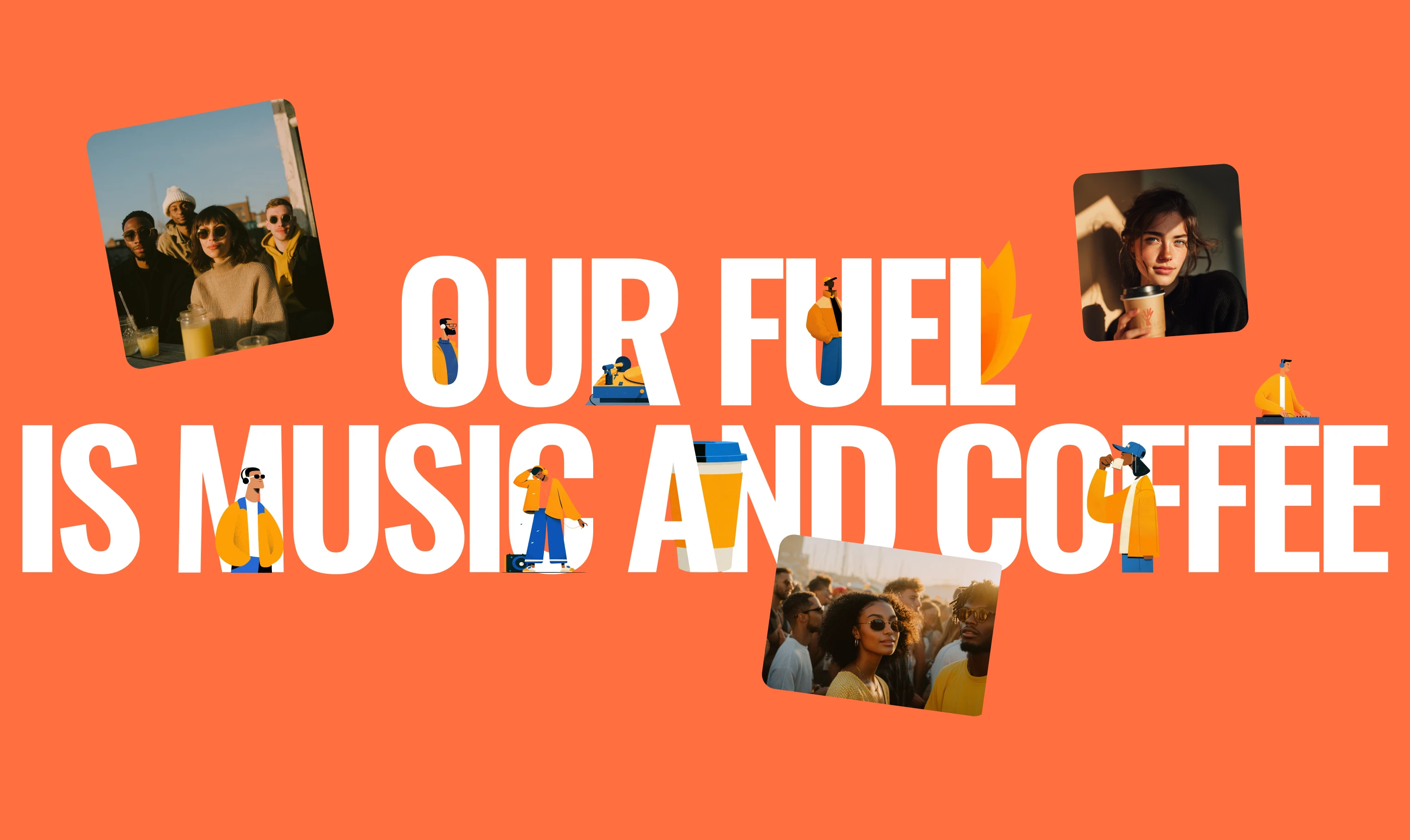 MORNCOFFEE — визуальная айдентика и лендинг — Изображение №16 — Интерфейсы, Брендинг на Dprofile