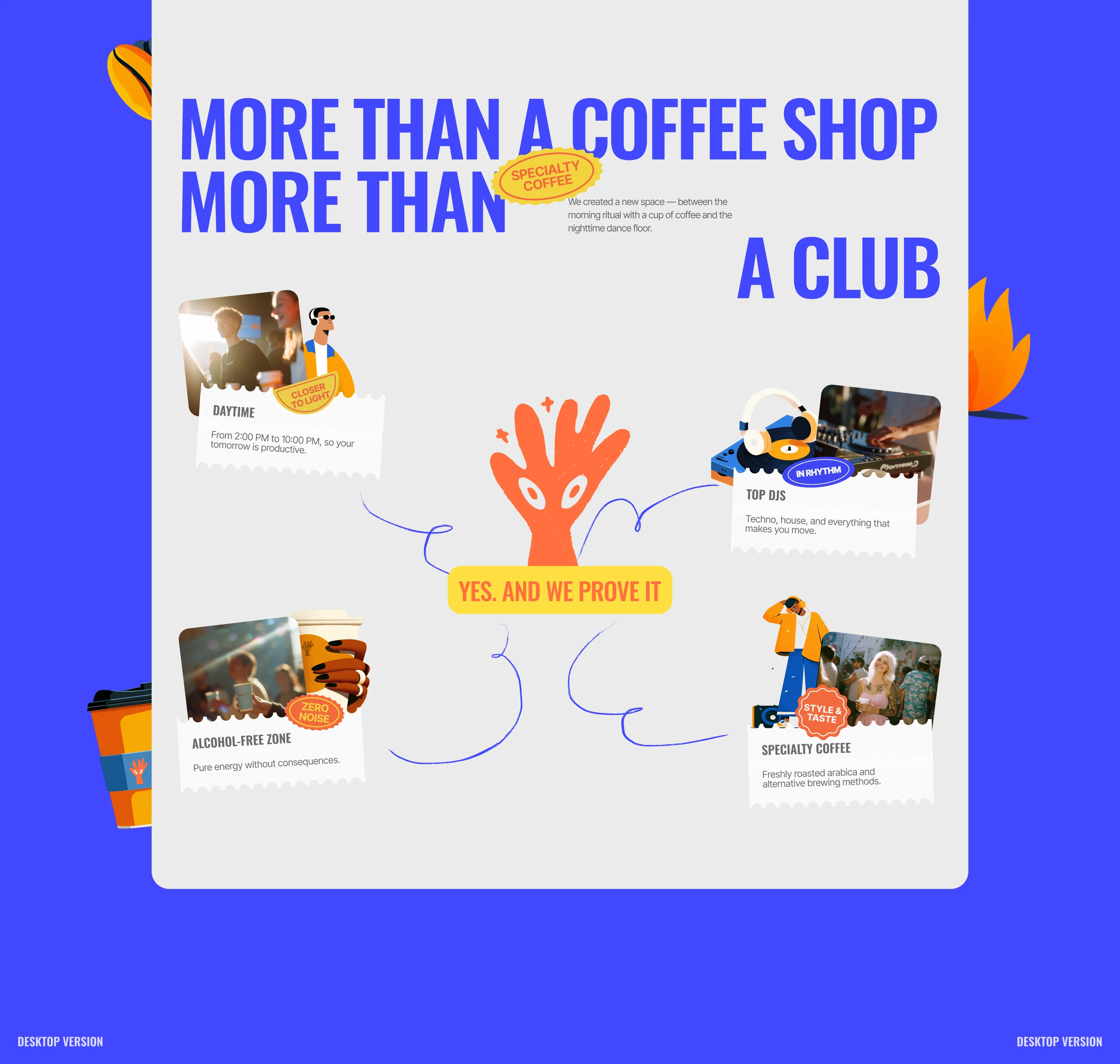 MORNCOFFEE — визуальная айдентика и лендинг — Изображение №15 — Интерфейсы, Брендинг на Dprofile